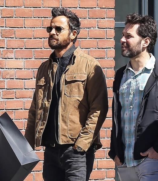 Justin Theroux killing it in a JANE Driggs Jacket