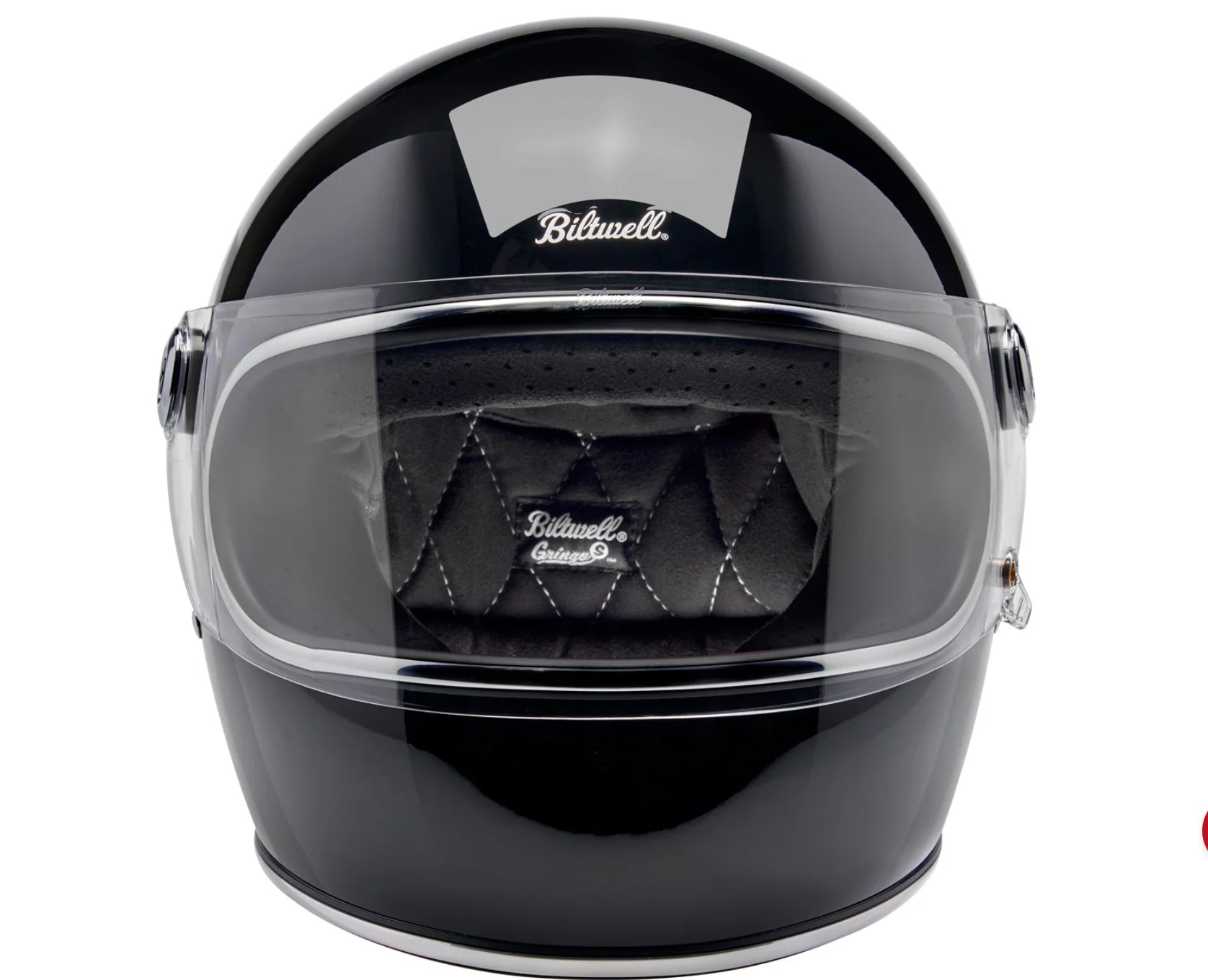Biltwell Gringo S Helmet 2024 - GLOSS BLACK