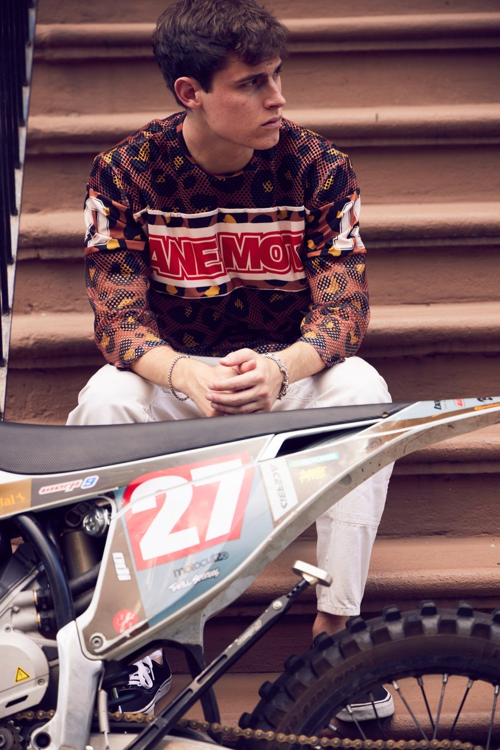 Cheetah Mesh Jersey L/S