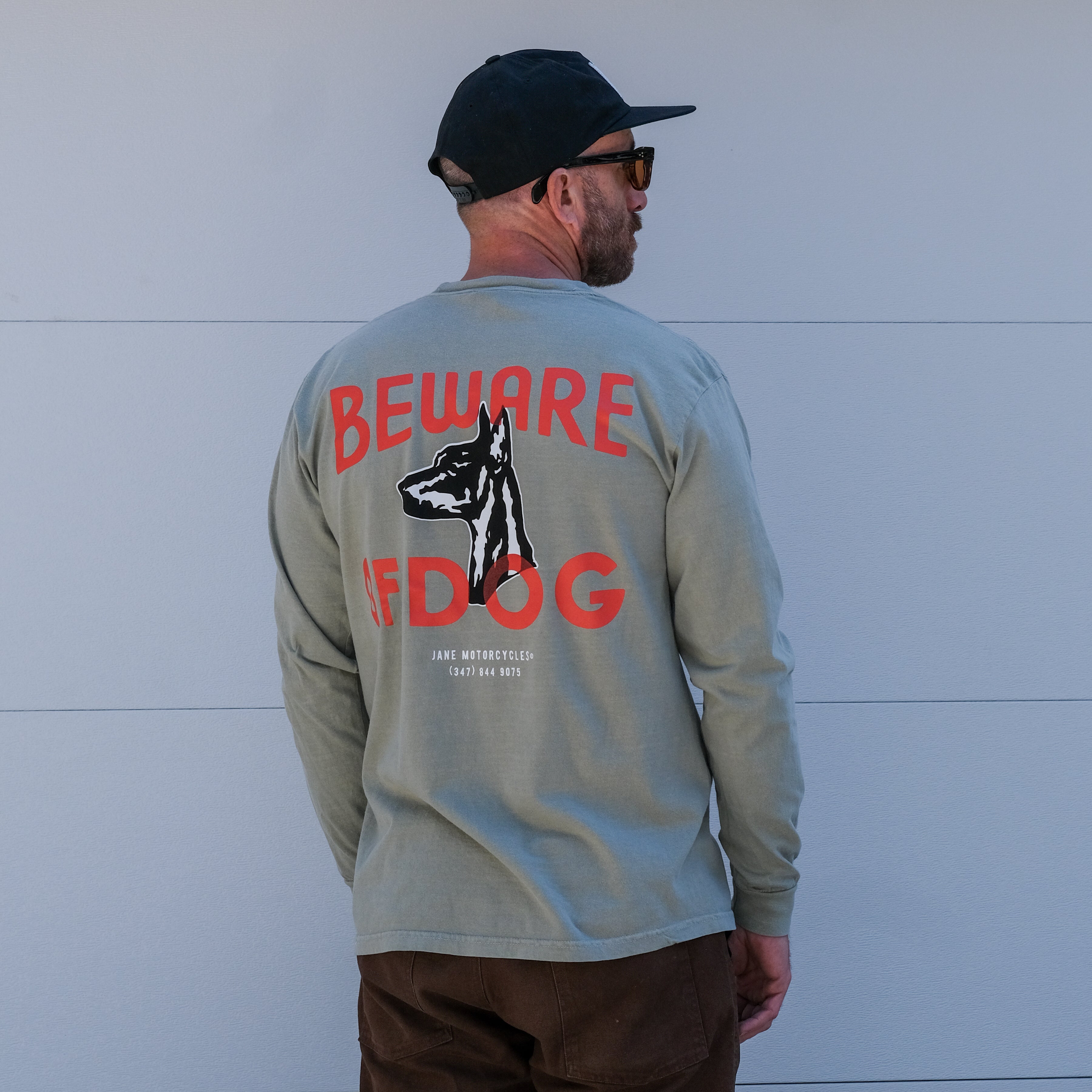 SAINT NICHOLAS LONG SLEEVE T-SHIRT - SAND