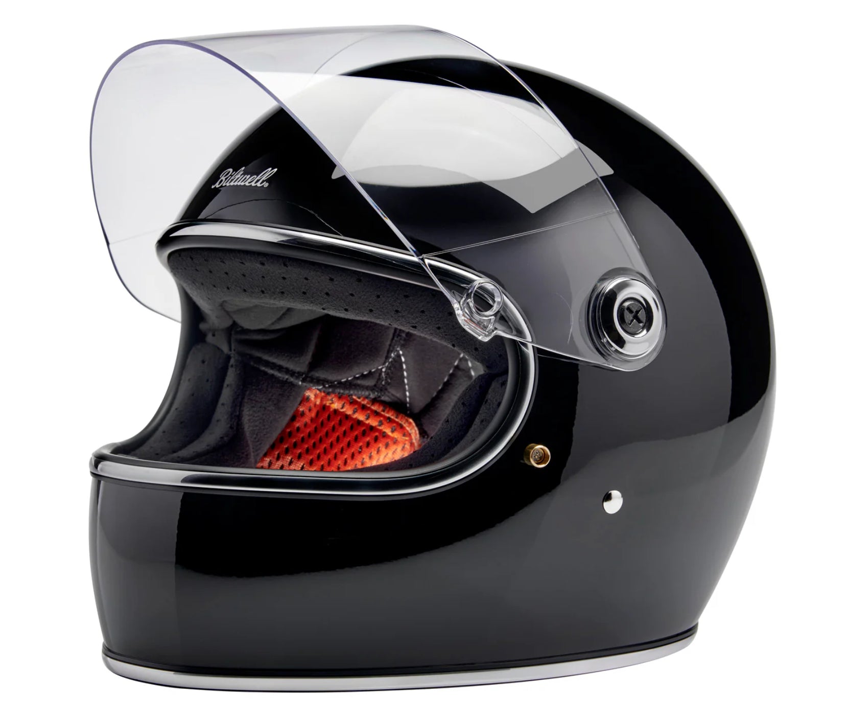 Biltwell Gringo S Helmet 2024 - GLOSS BLACK