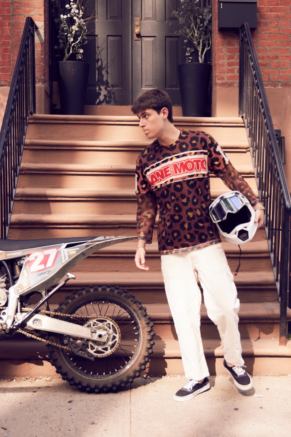 Cheetah Mesh Jersey L/S