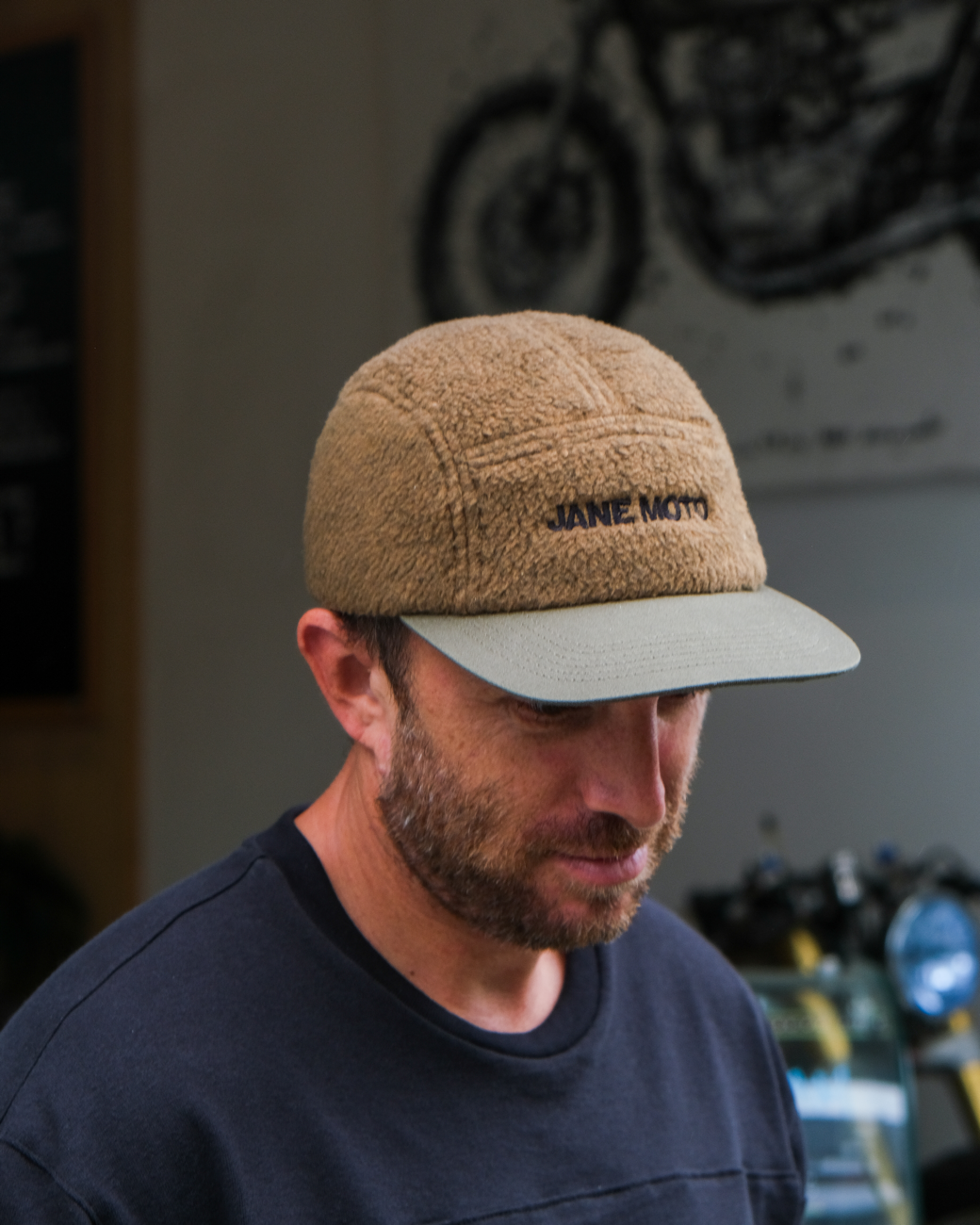 Fleece Camper Hat - Brown