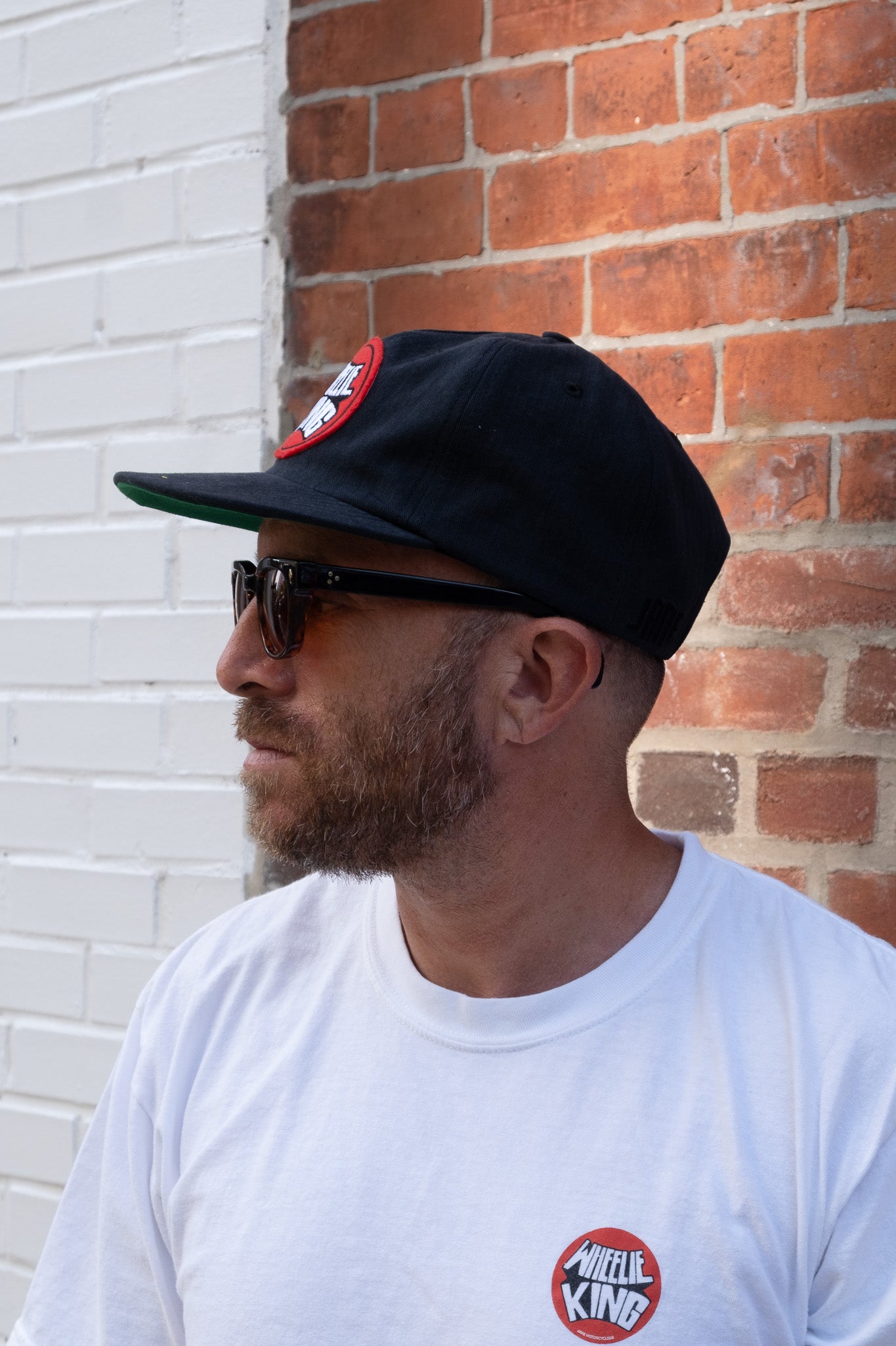 Wheelie King Ball Cap Black