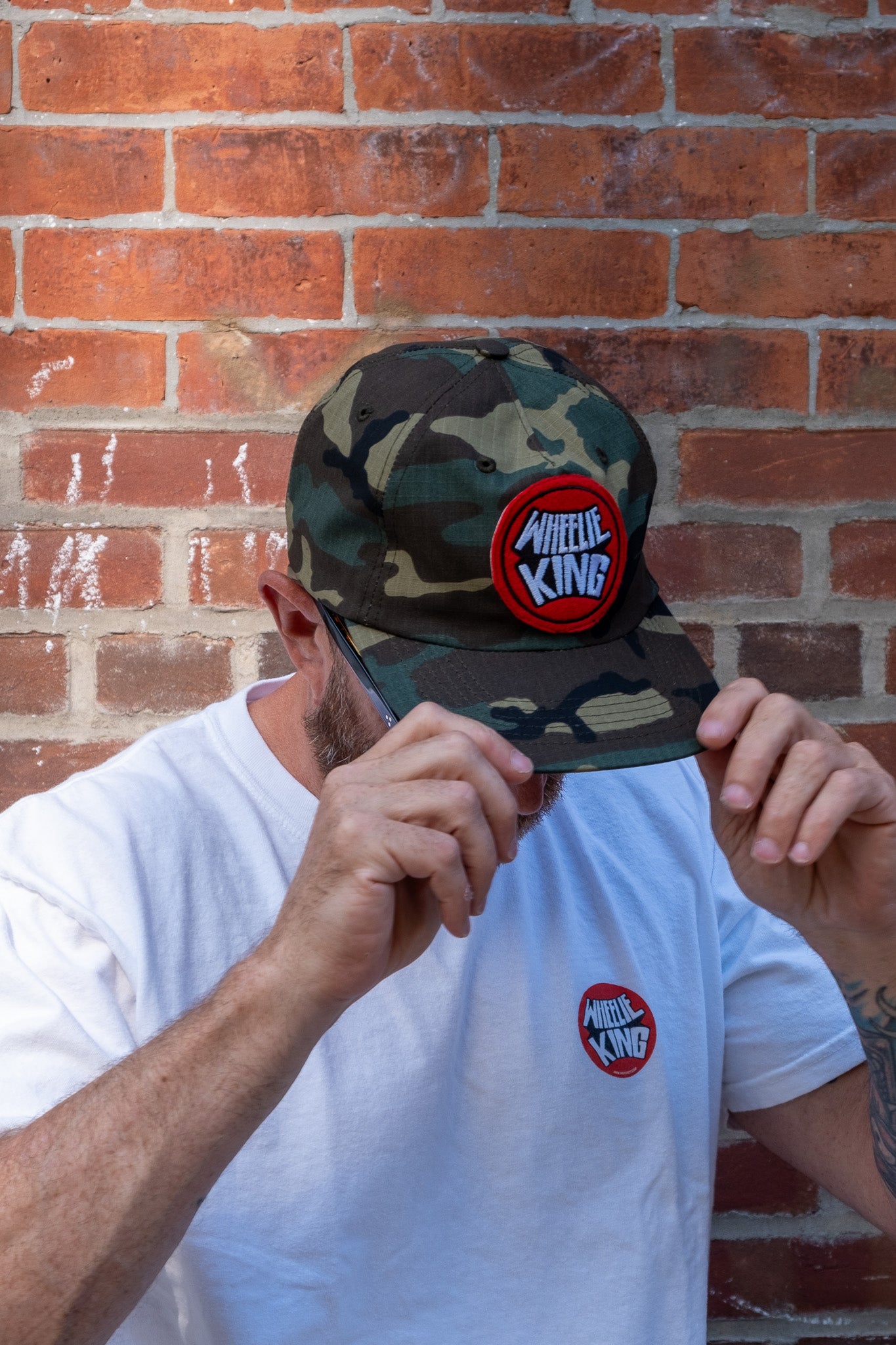 Wheelie King Ball Cap Camouflage