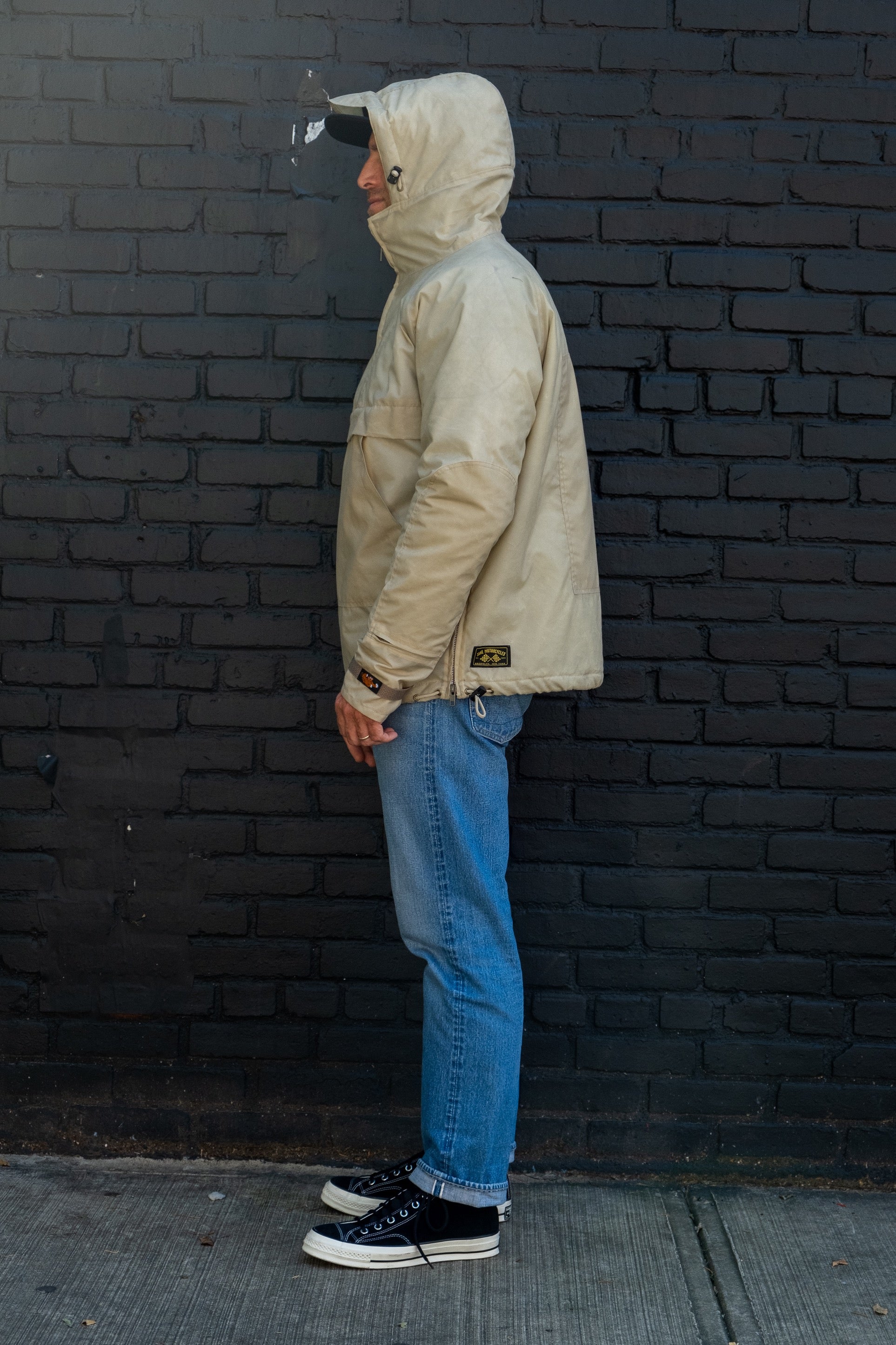 Quilted Mahwah Anorak - Natural