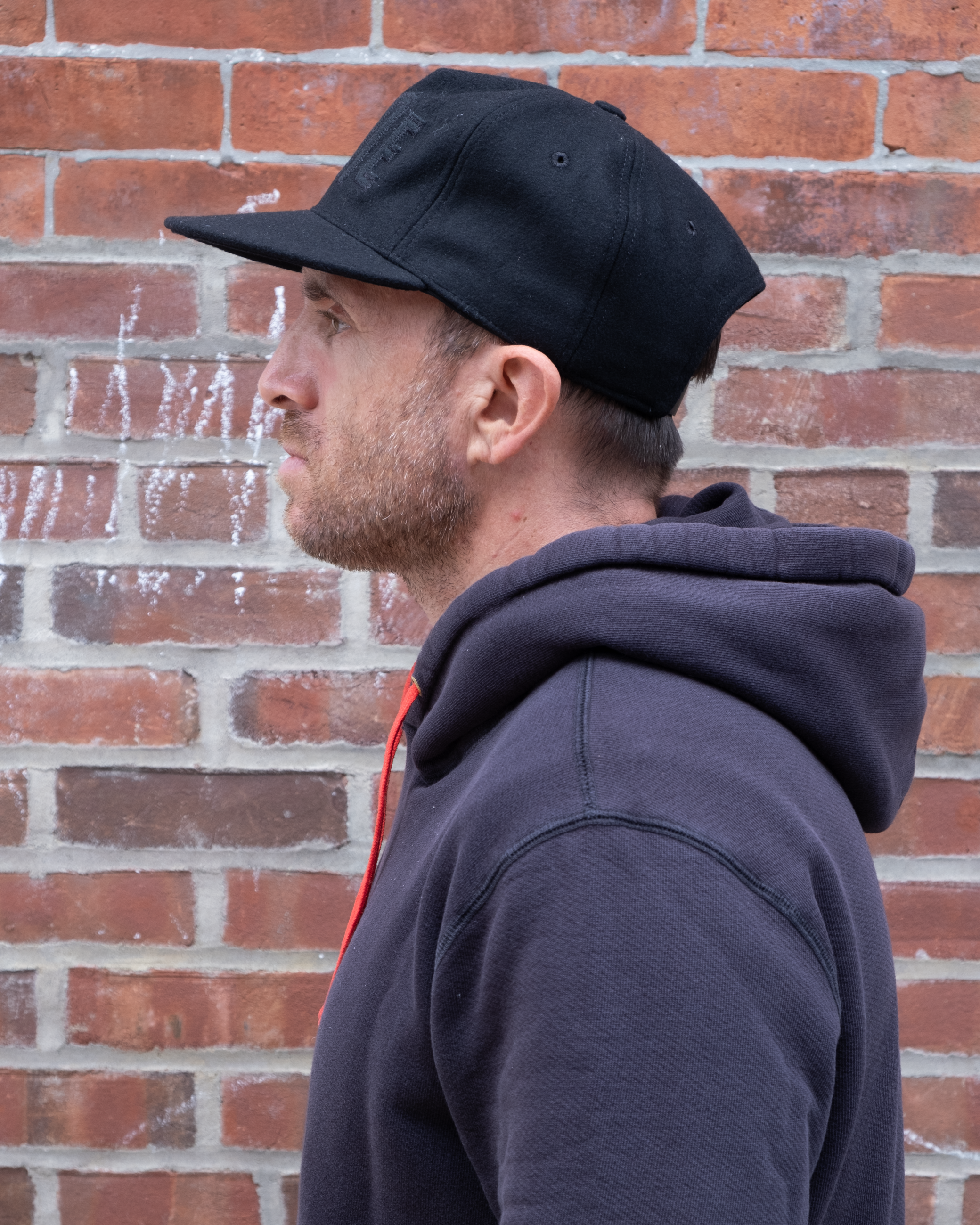 JANE Ballpark Hat - Unstructured - Black/Black