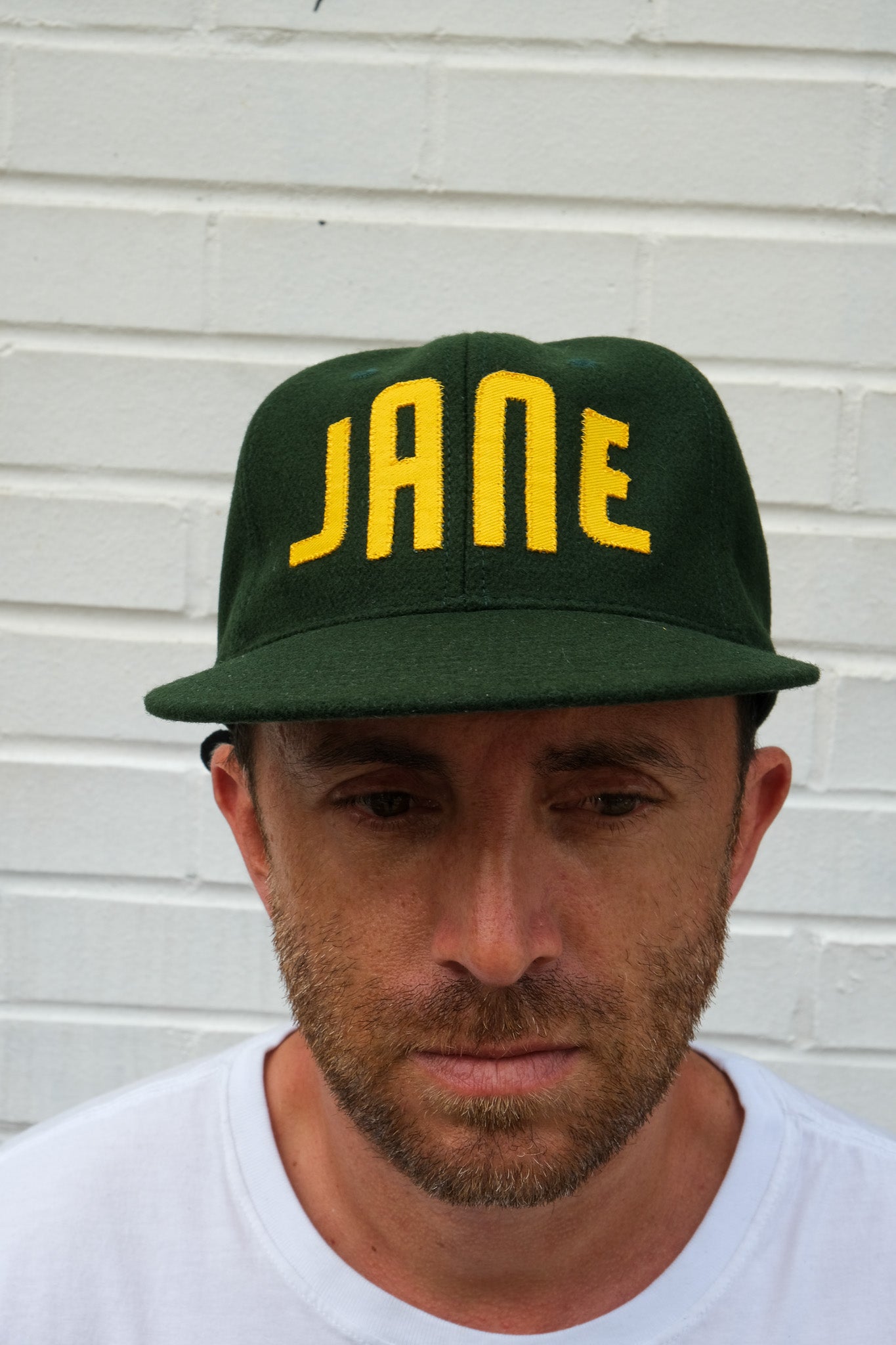 JANE Ballpark Hat - Green/Yellow
