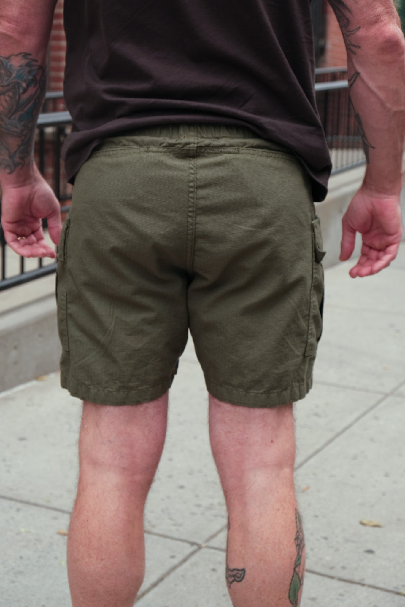 Fulton Short - Army Green