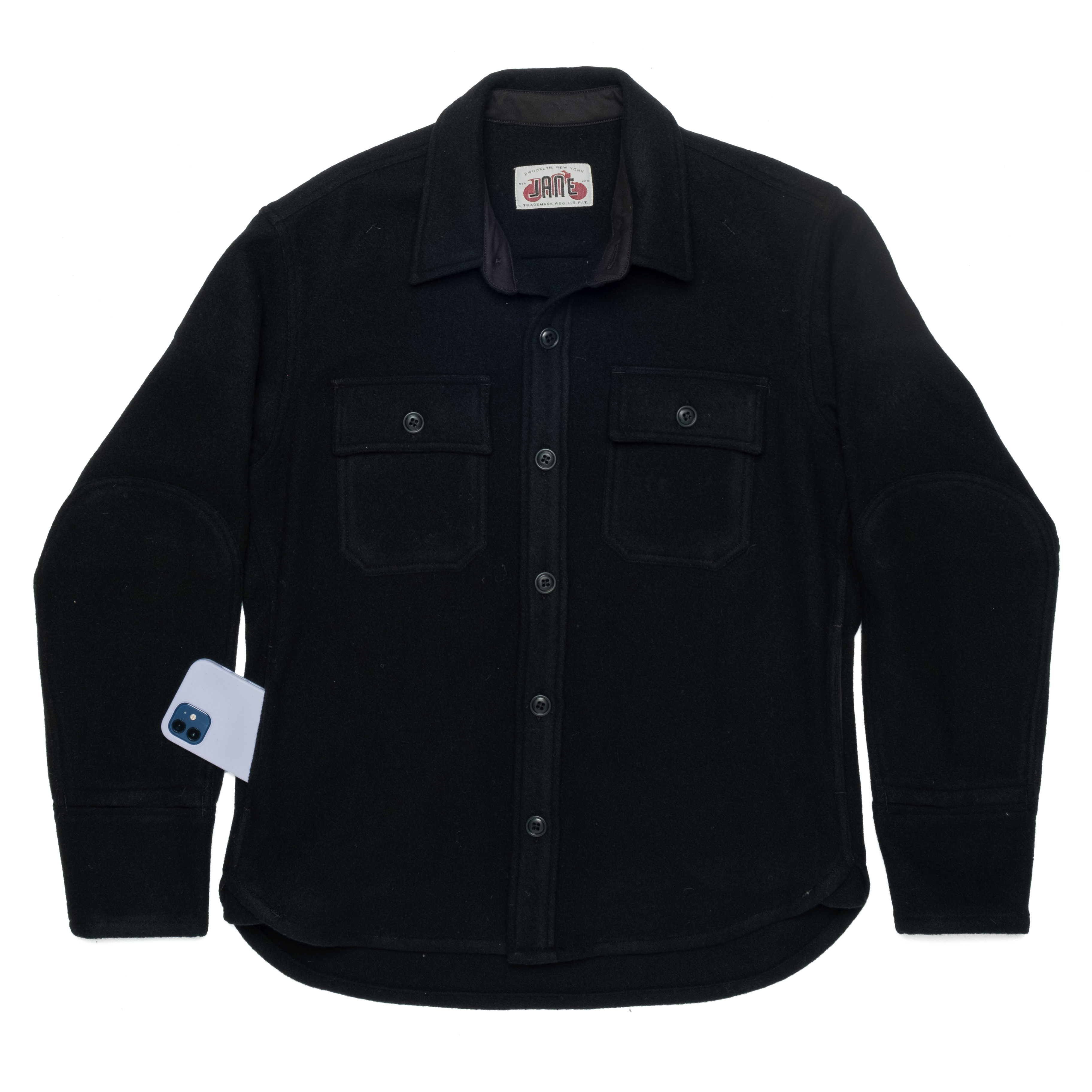 The Mercer Riding Shirt - Wool Black Limited Edition LP