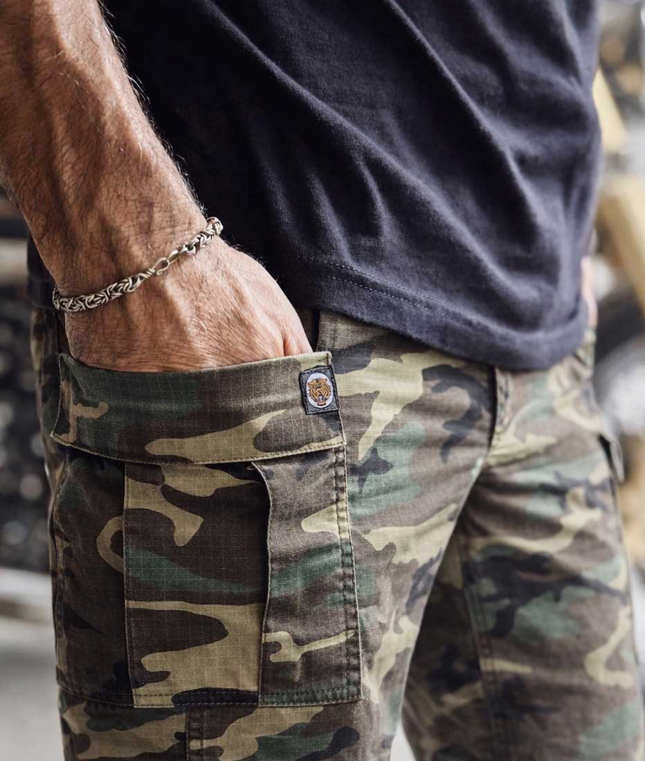 The Fulton Cargo pants Camo