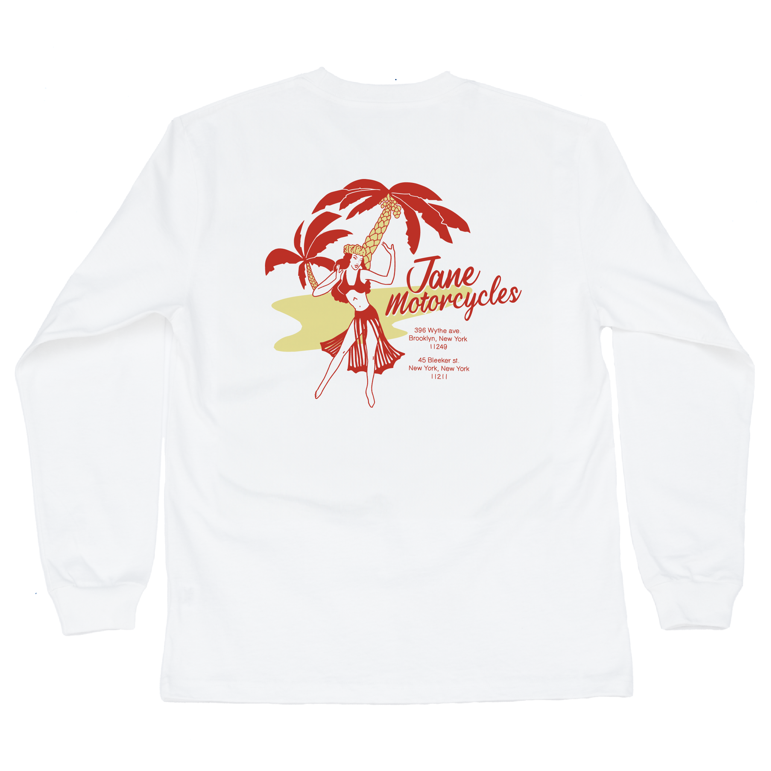 Hula Girl Long Sleeve T-shirt