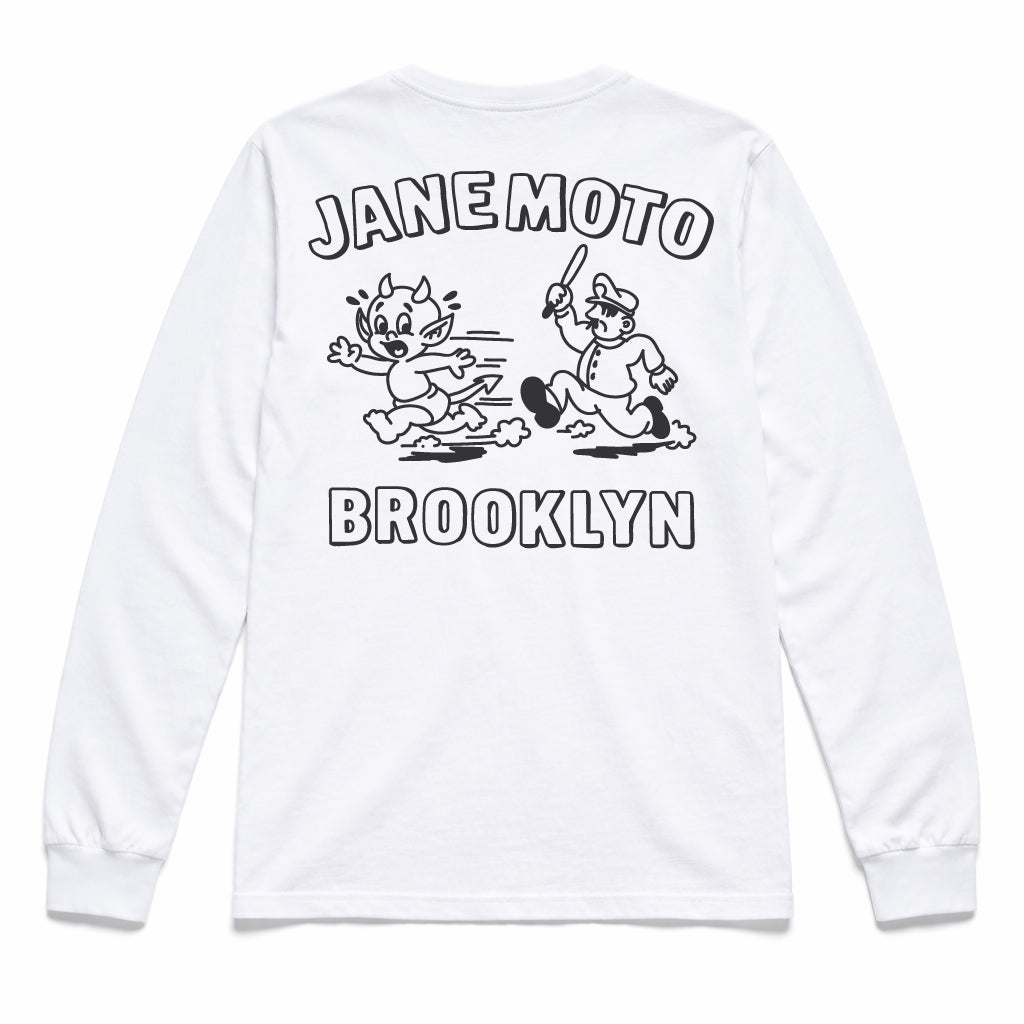 LIL DEVIL POCKET L/S TEE