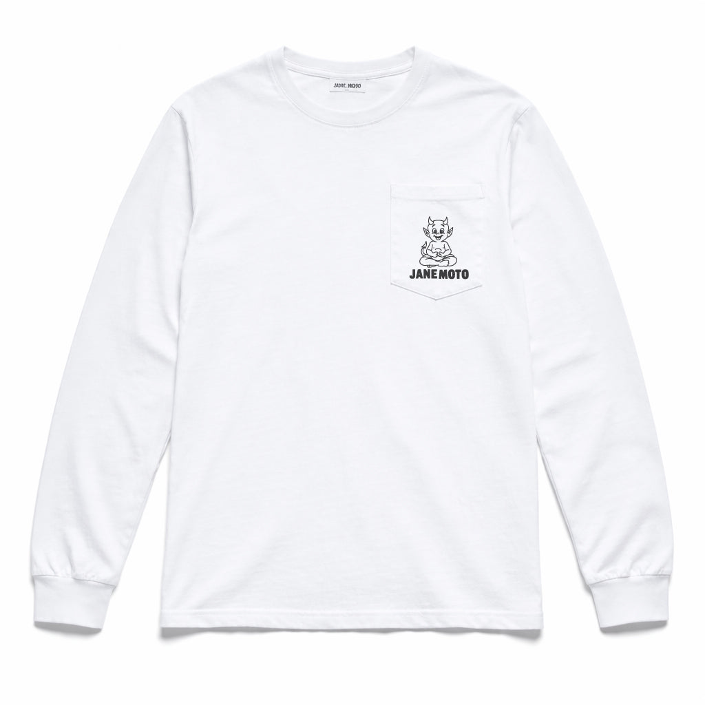LIL DEVIL POCKET L/S TEE