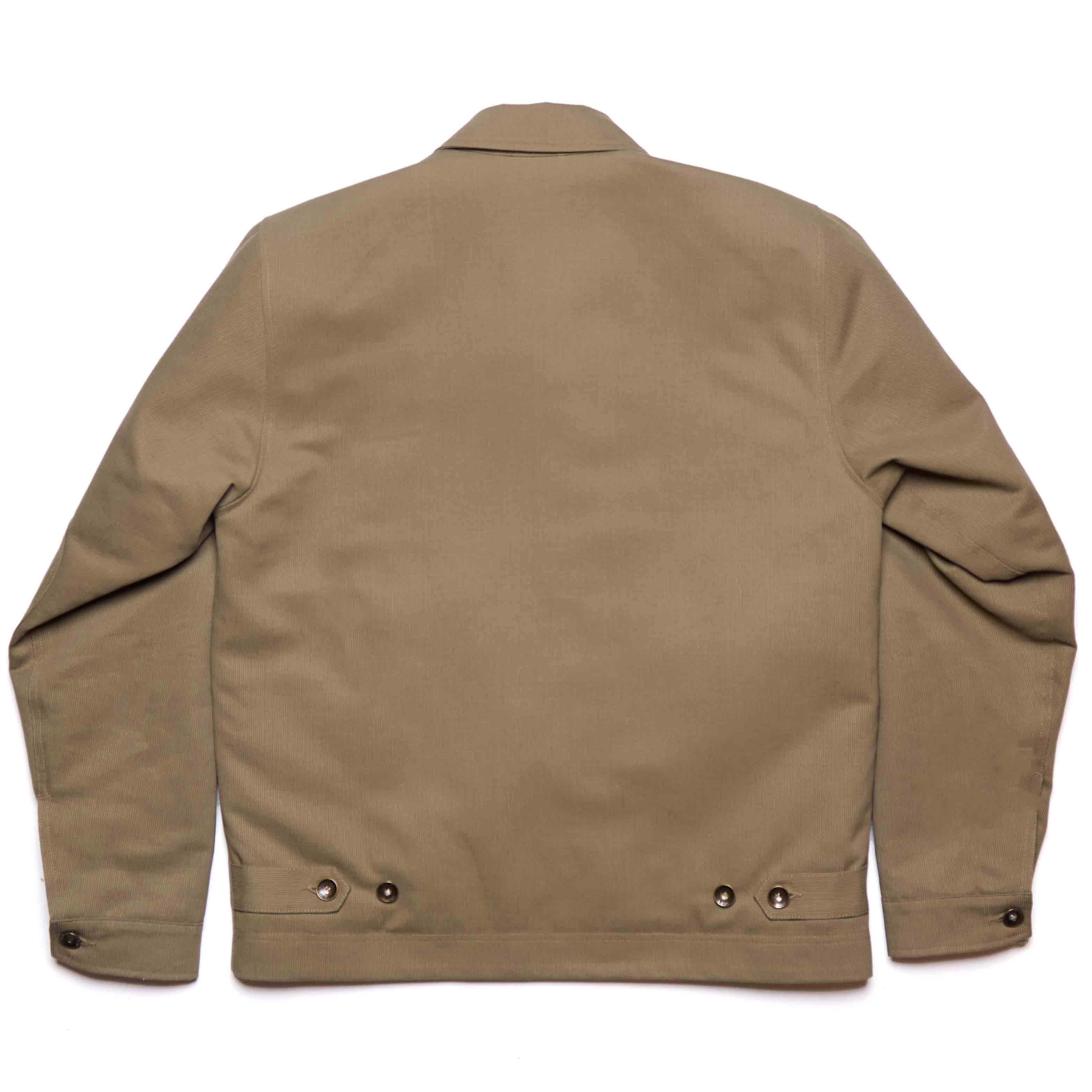 Lined Mechanic's Jacket - Moss Bedford Cord
