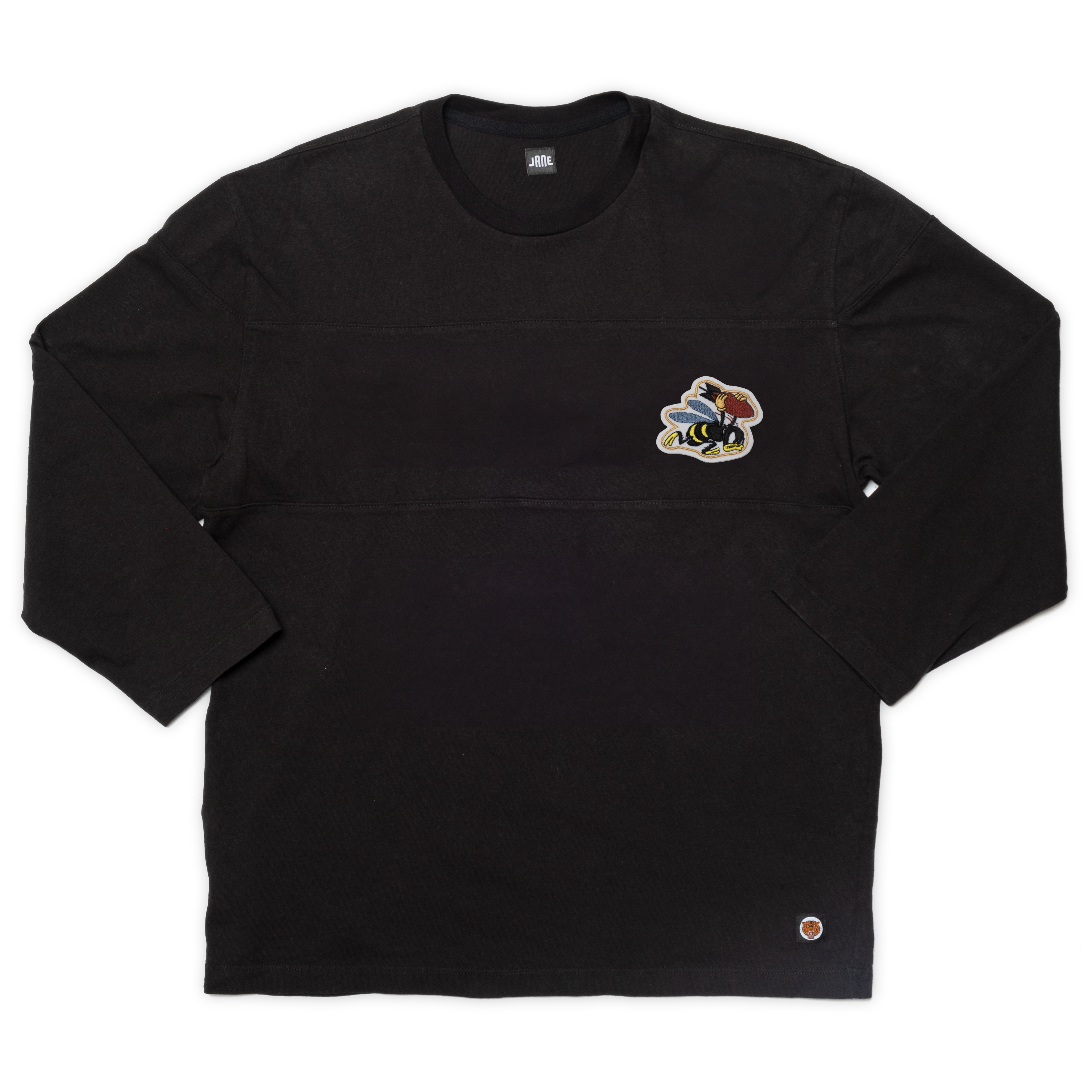 Monroe Jersey - Embroidered - Black