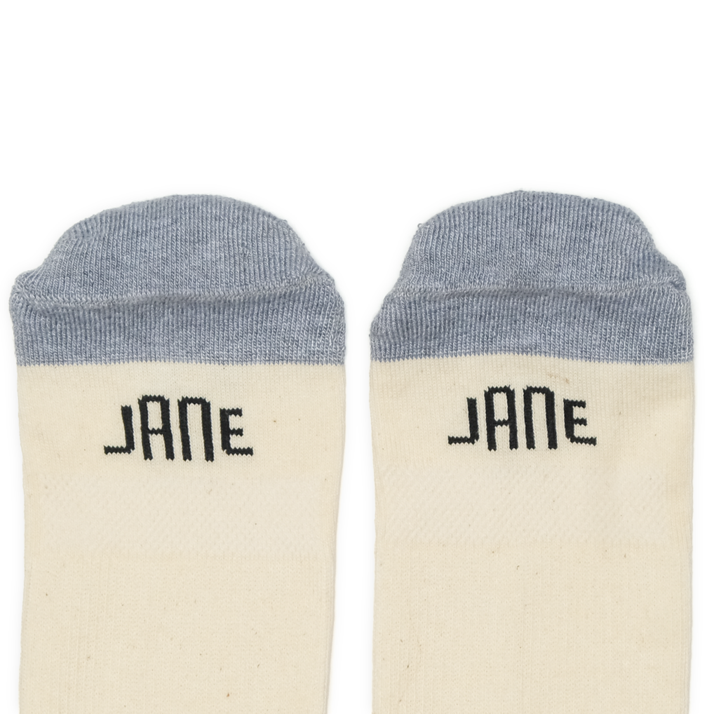 Jane Crew Sock - Natural/Black