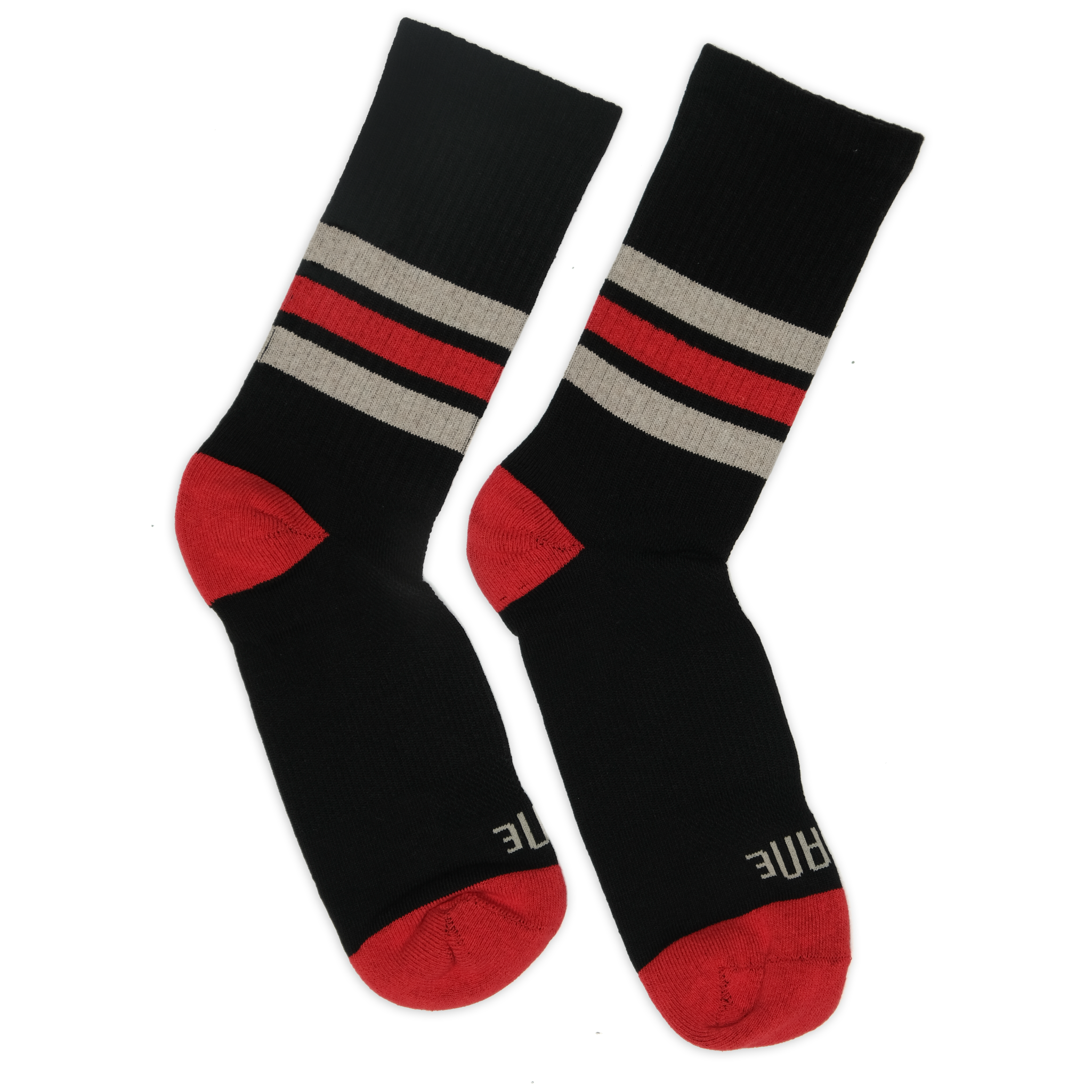 Jane Crew Sock - Black/Red