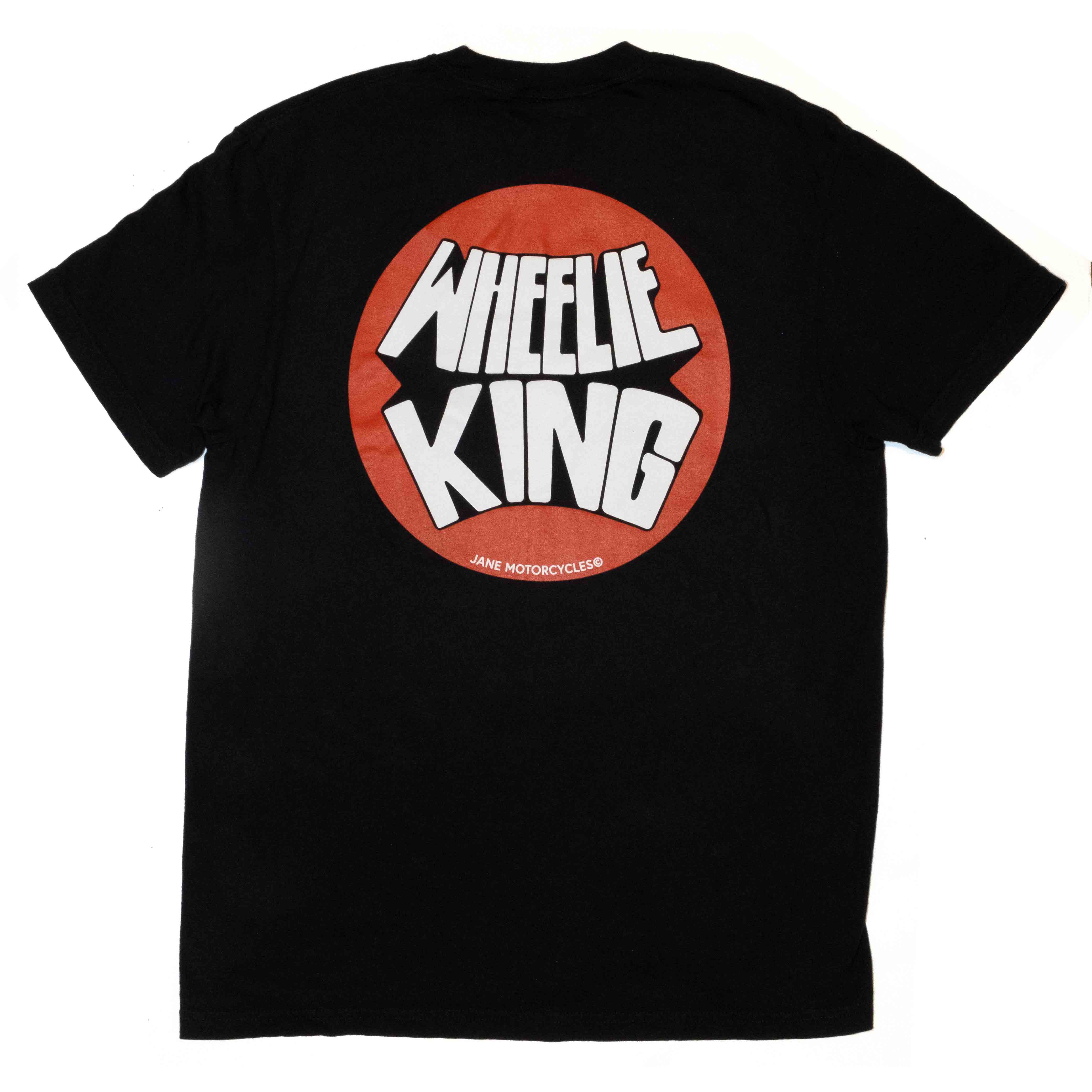 WHEELIE KING Short Sleeve - BLACK