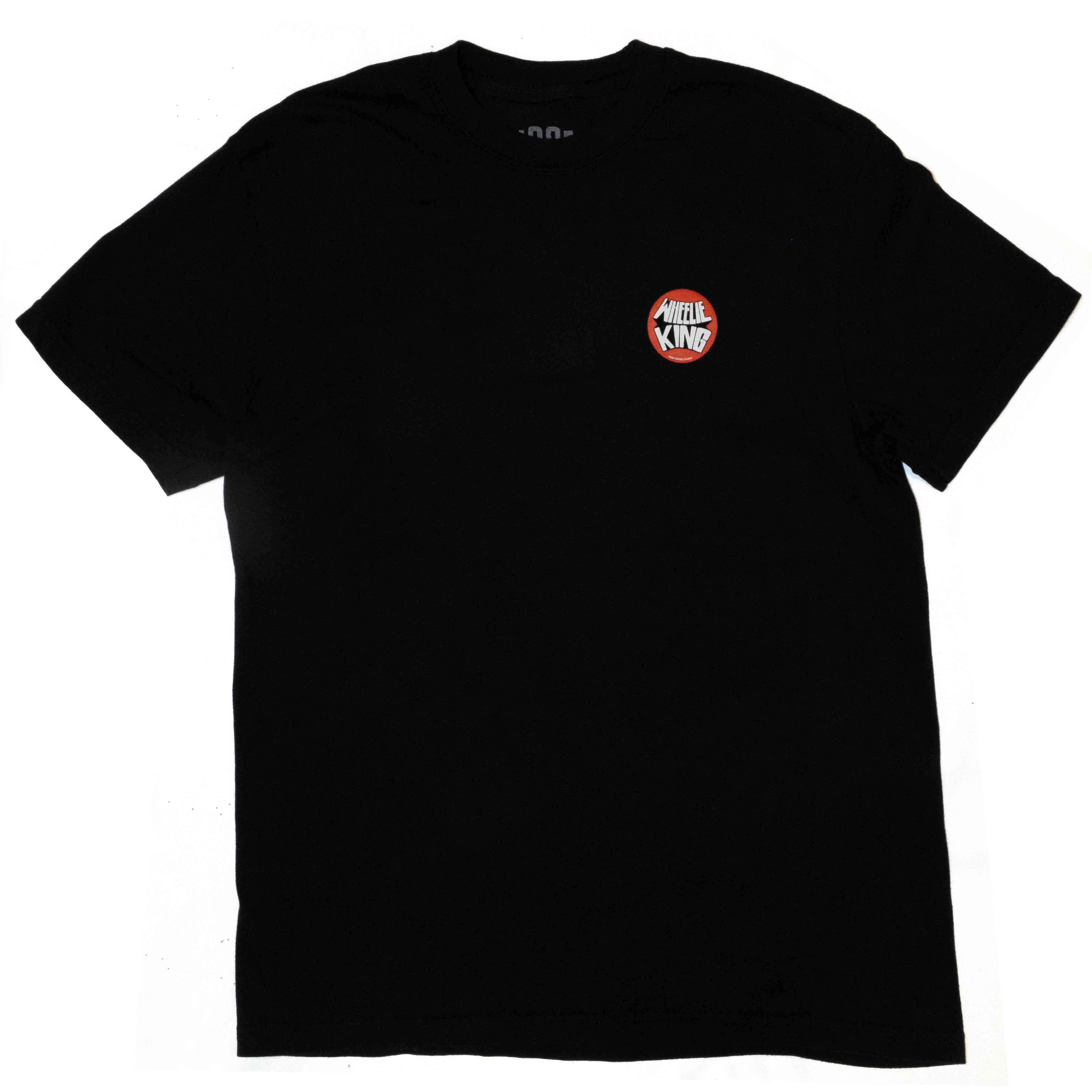 WHEELIE KING Short Sleeve - BLACK