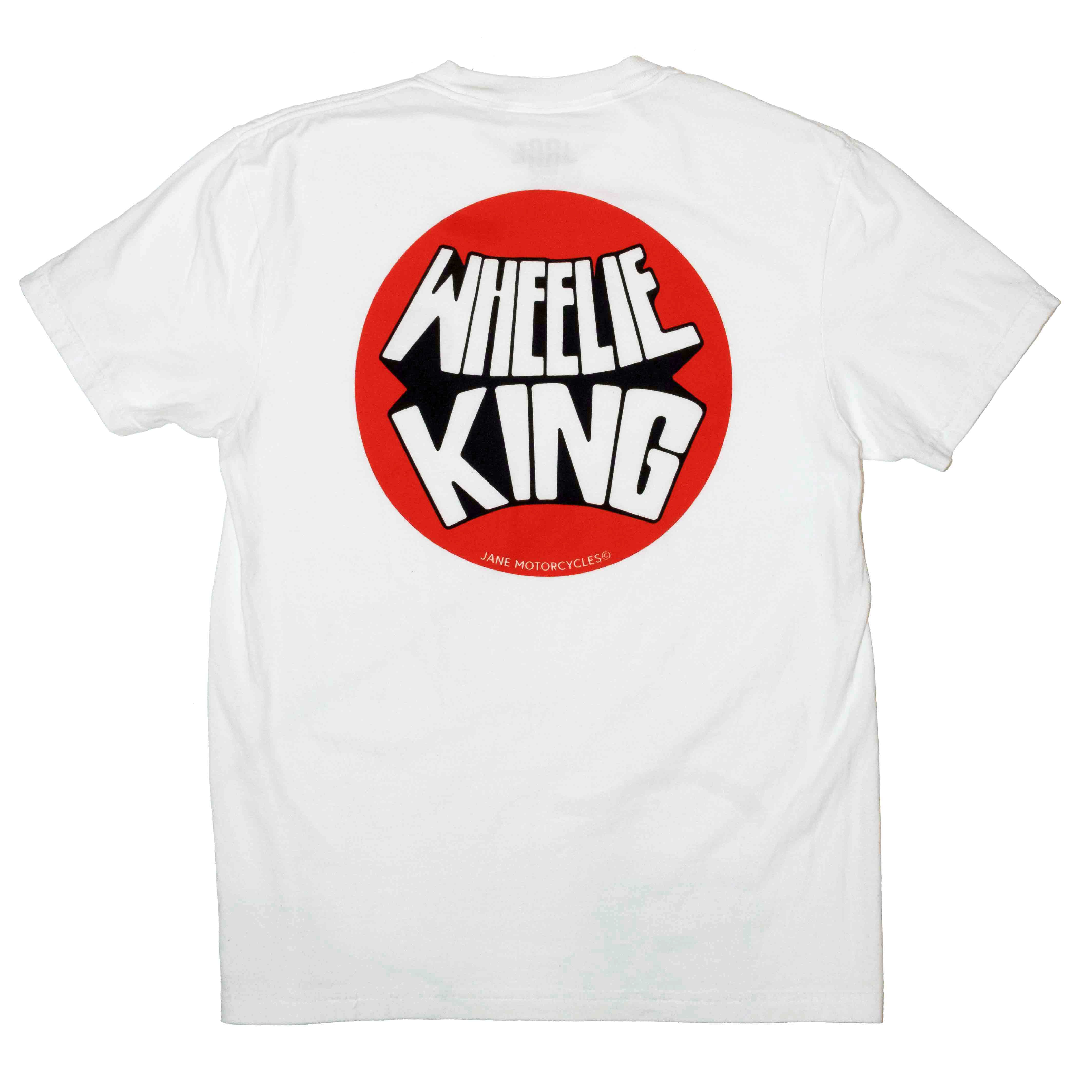 WHEELIE KING Short Sleeve white