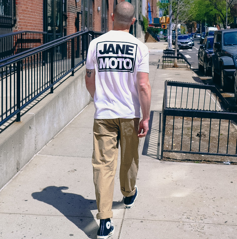 JANE BOX TEE SHORT SLEEVE - WHTE