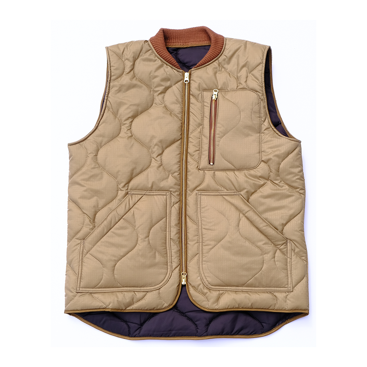 Humboldt Quilted Liner Vest - Coyote Tan