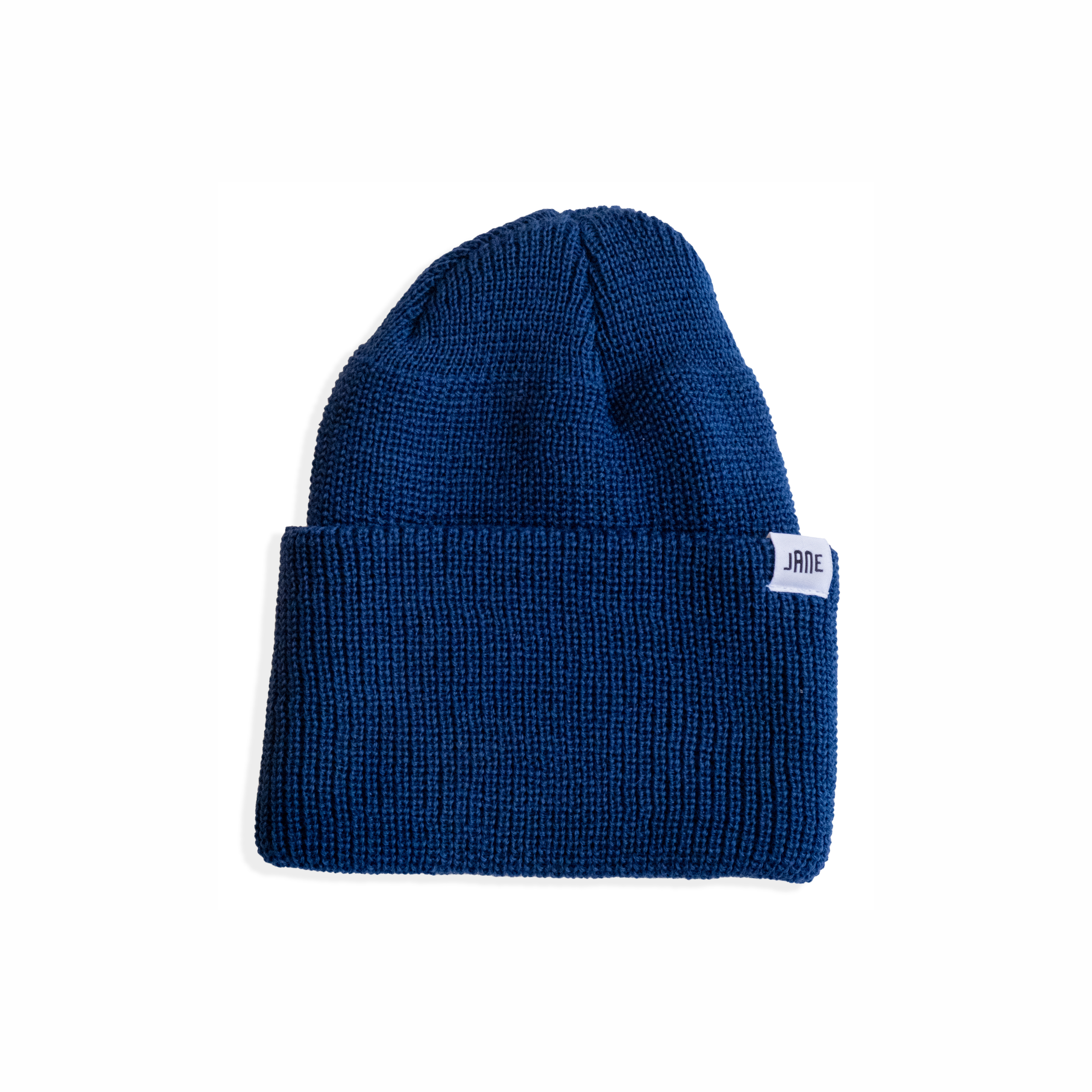 MERINO WOOL WATCH CAP - COBALT