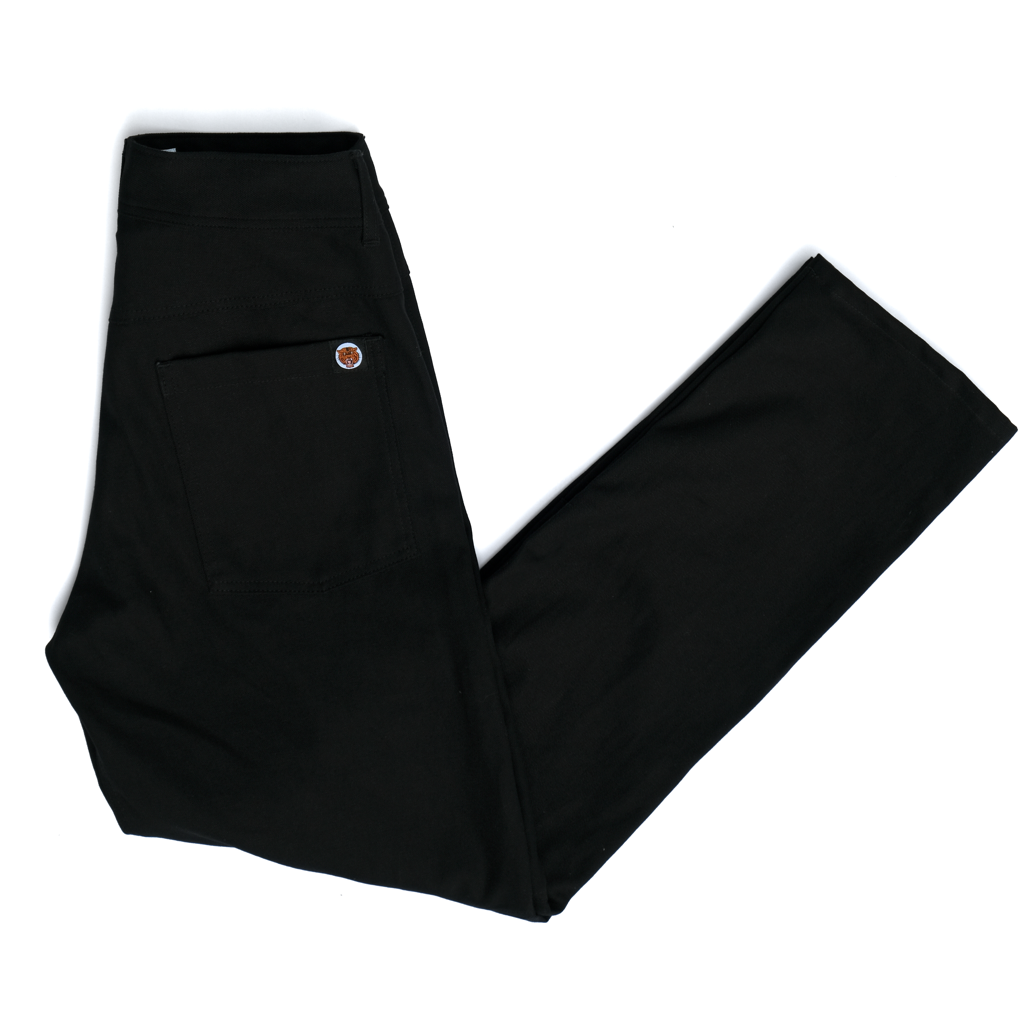 Bedford Canvas Double Knee Pant - Black