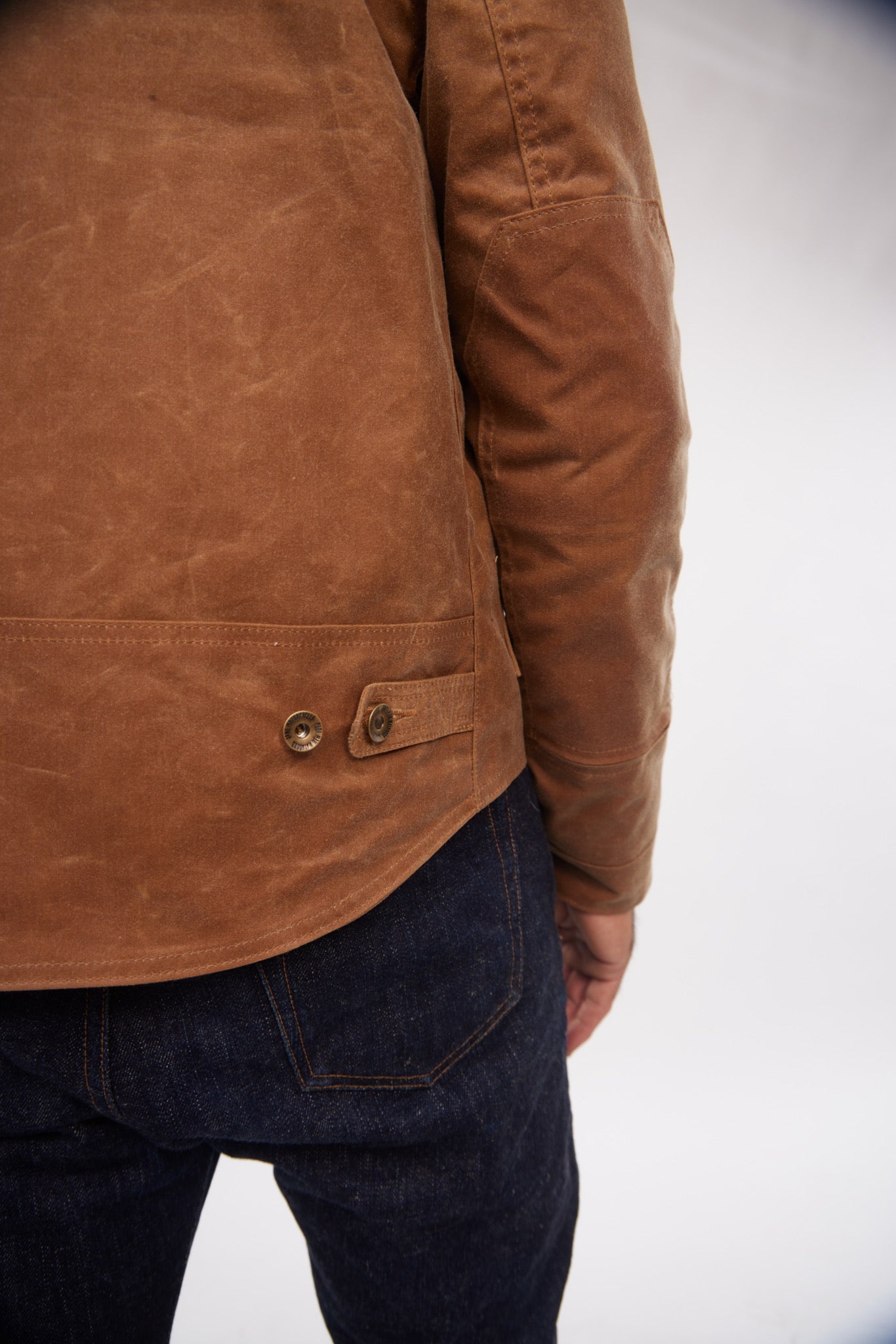 The Driggs Waxed Canvas Field Tan Riding Jacket