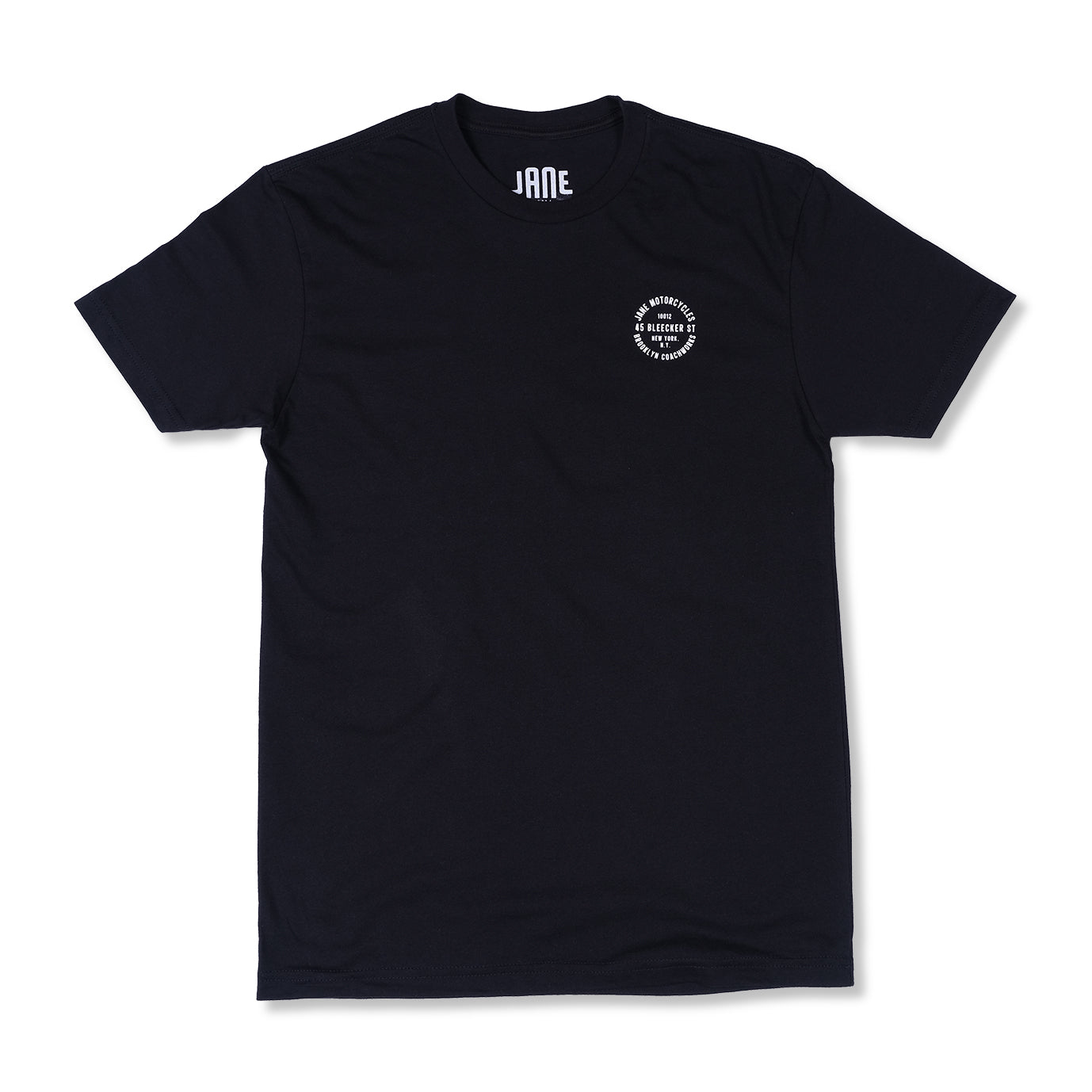 BLEECKER STREET SHORT SLEEVE T-SHIRT - BLACK