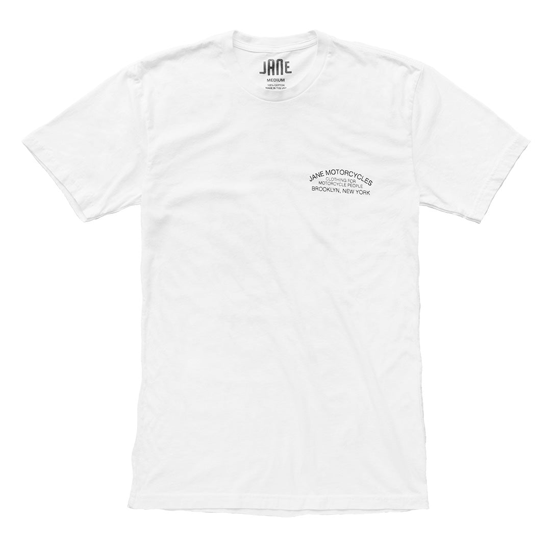 CHRYSTIE STREET SHORT SLEEVE - WHITE