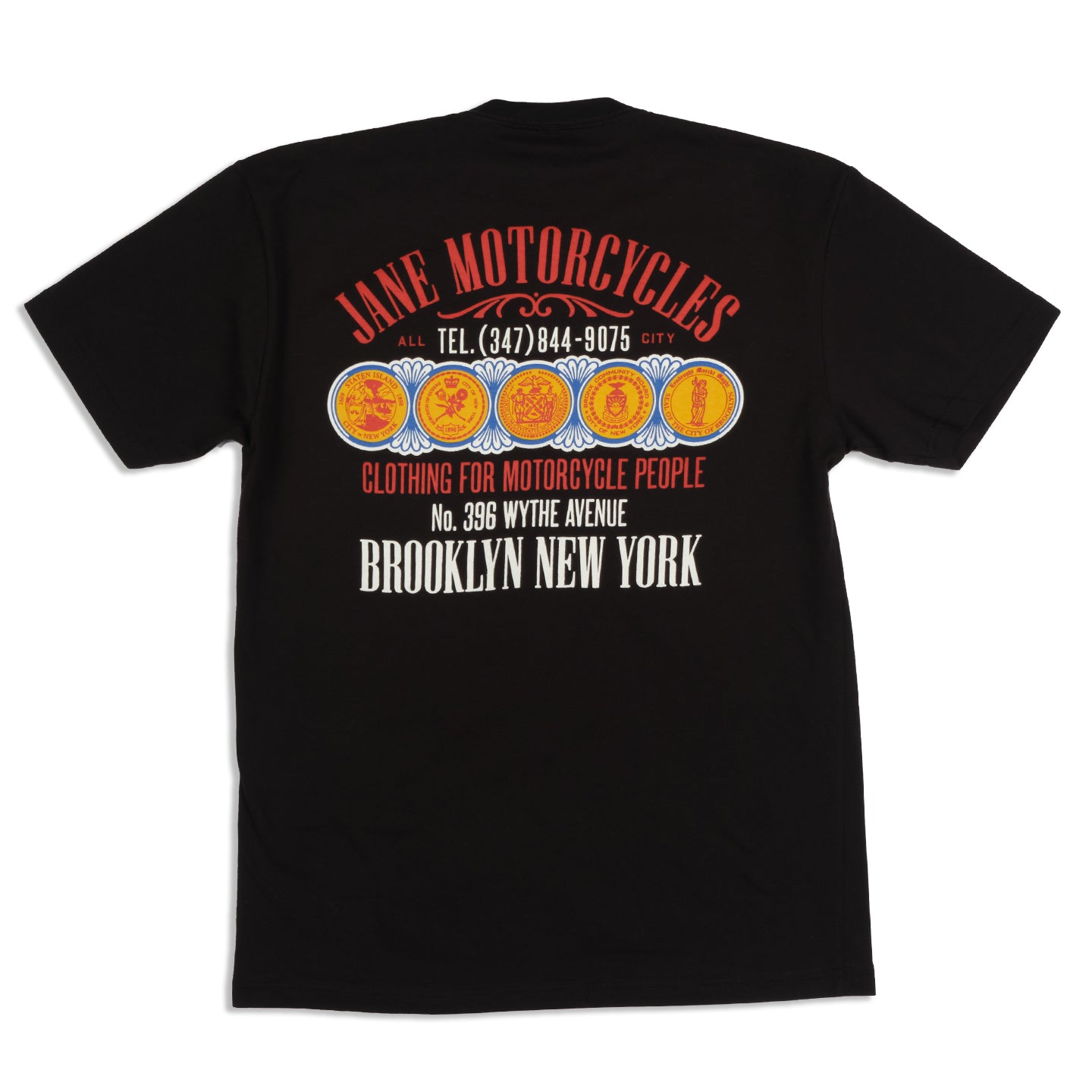 ALL CITY SHORT SLEEVE T-SHIRT - BLACK