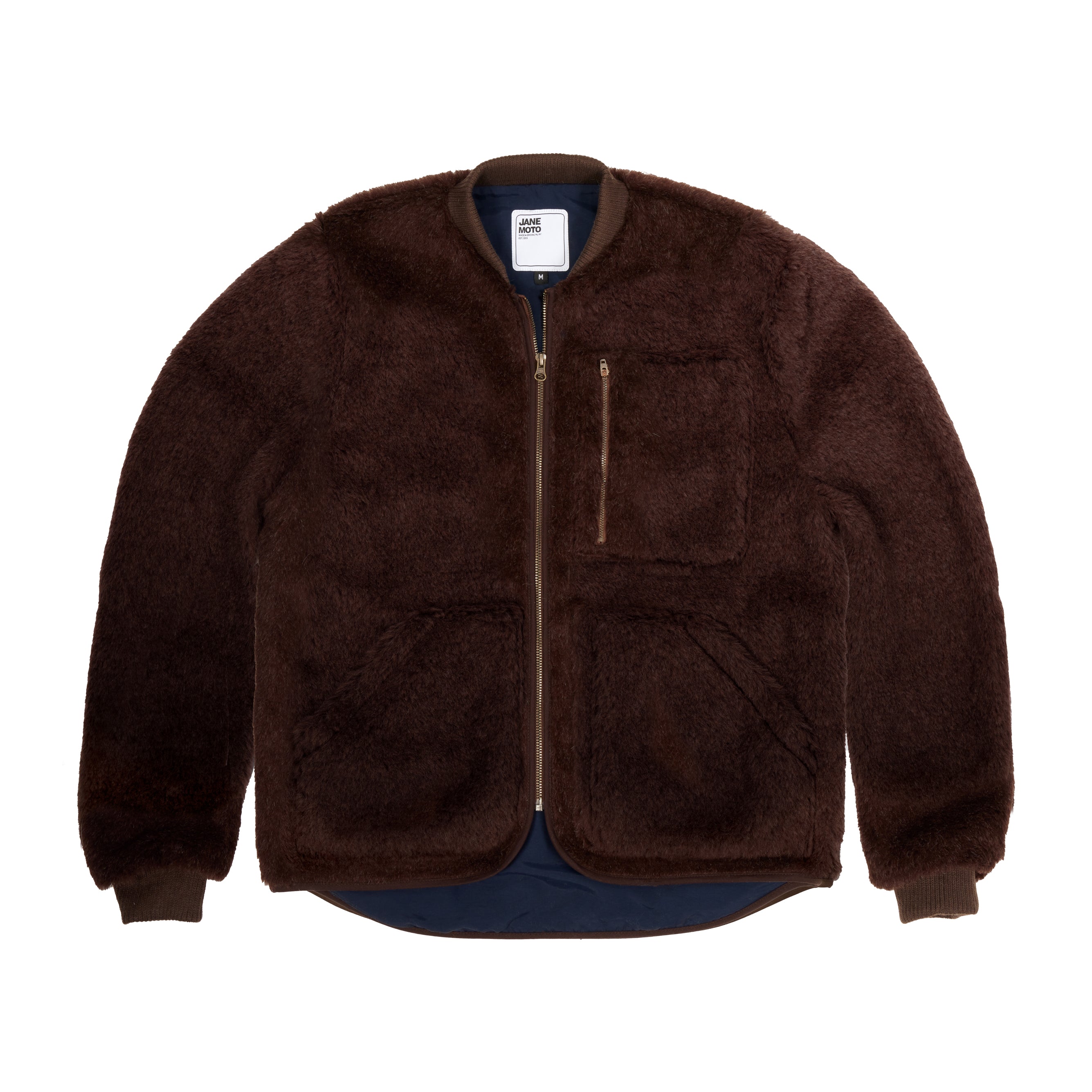 The Humboldt Alpaca Jacket - Dark Brown