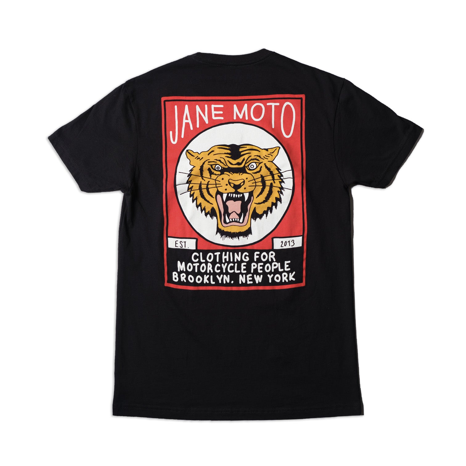 LUDLOW TIGER COLOR SHORT SLEEVE - BLACK