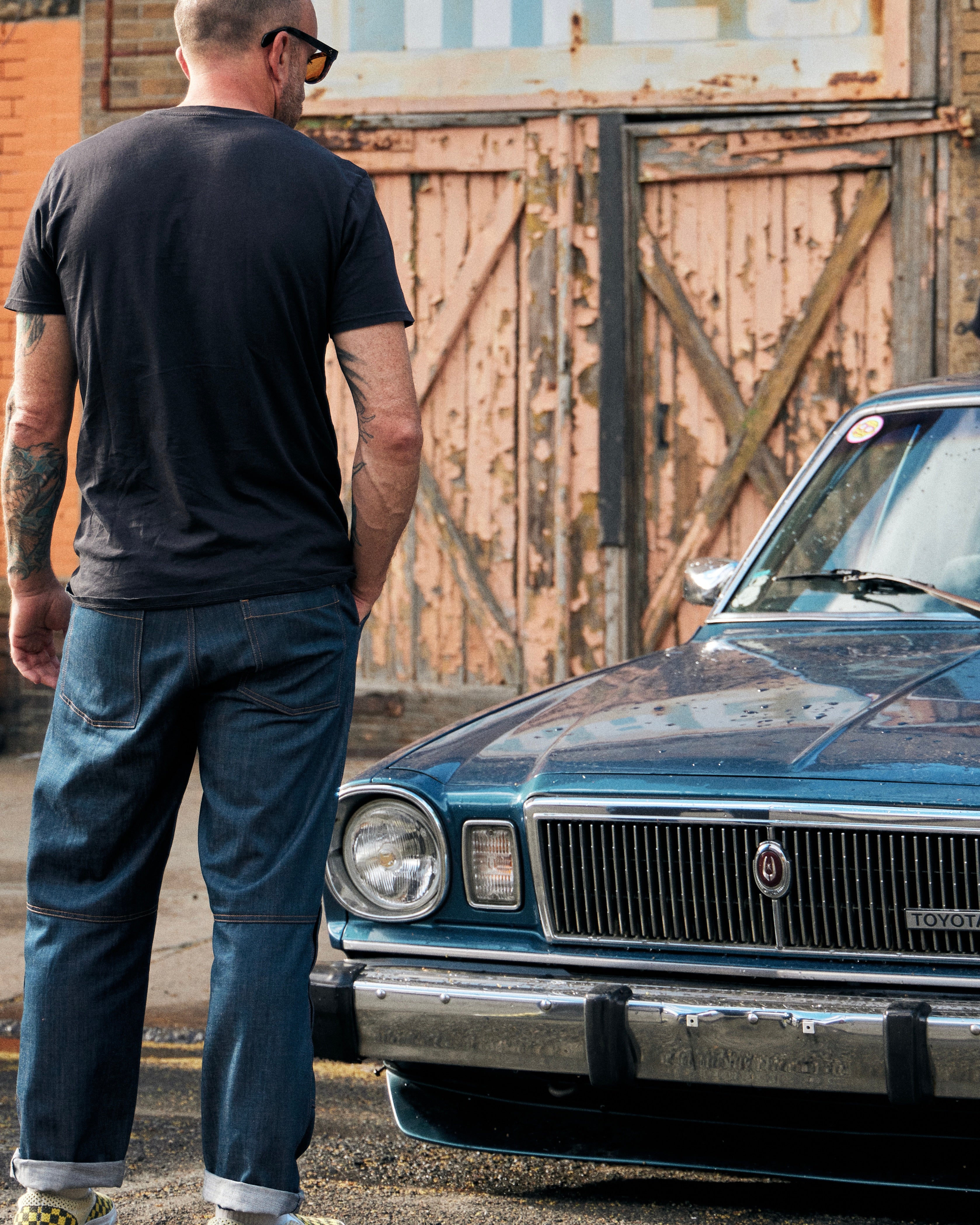 The Bedford Pants in Indigo Denim