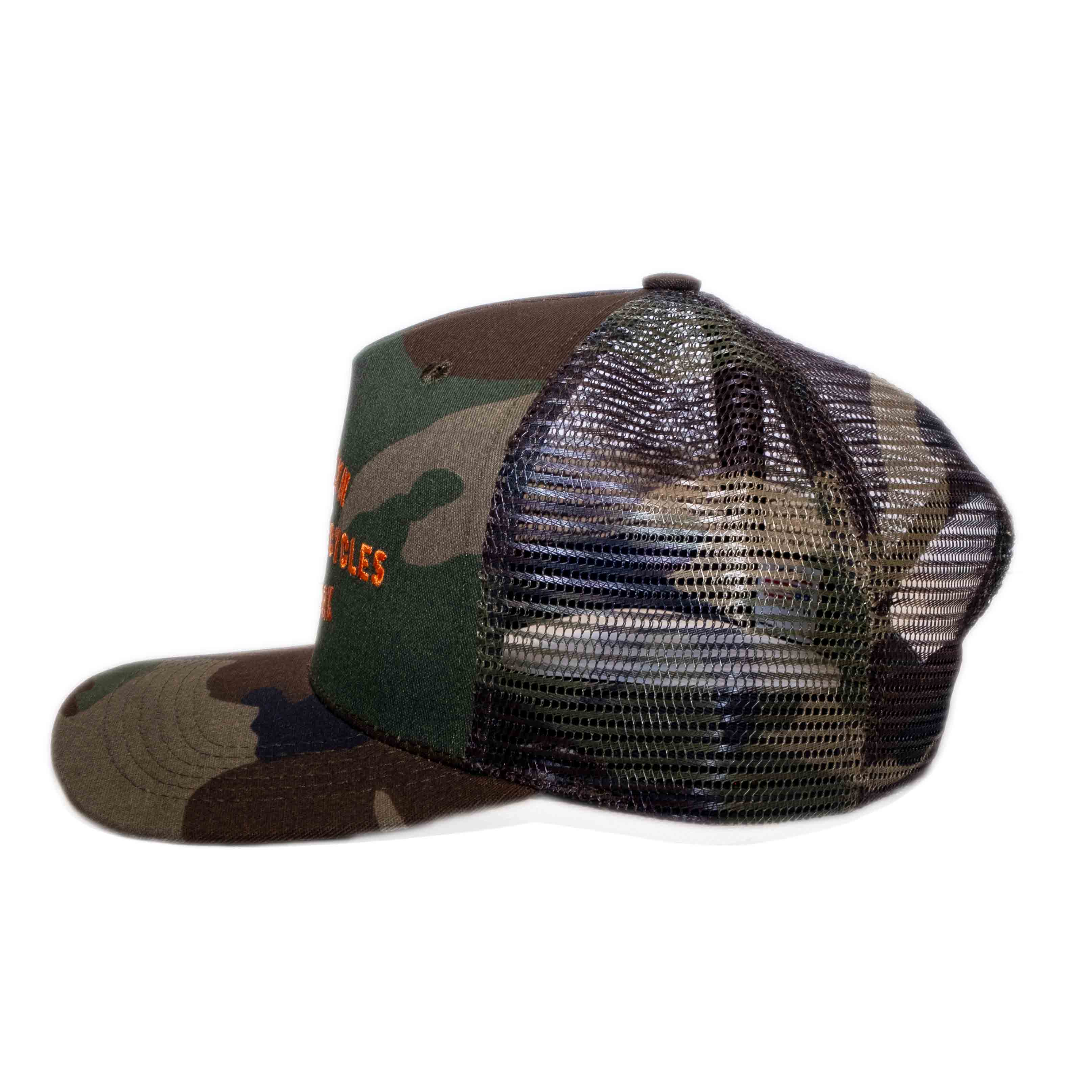 Shop Trucker - Camo / Orange