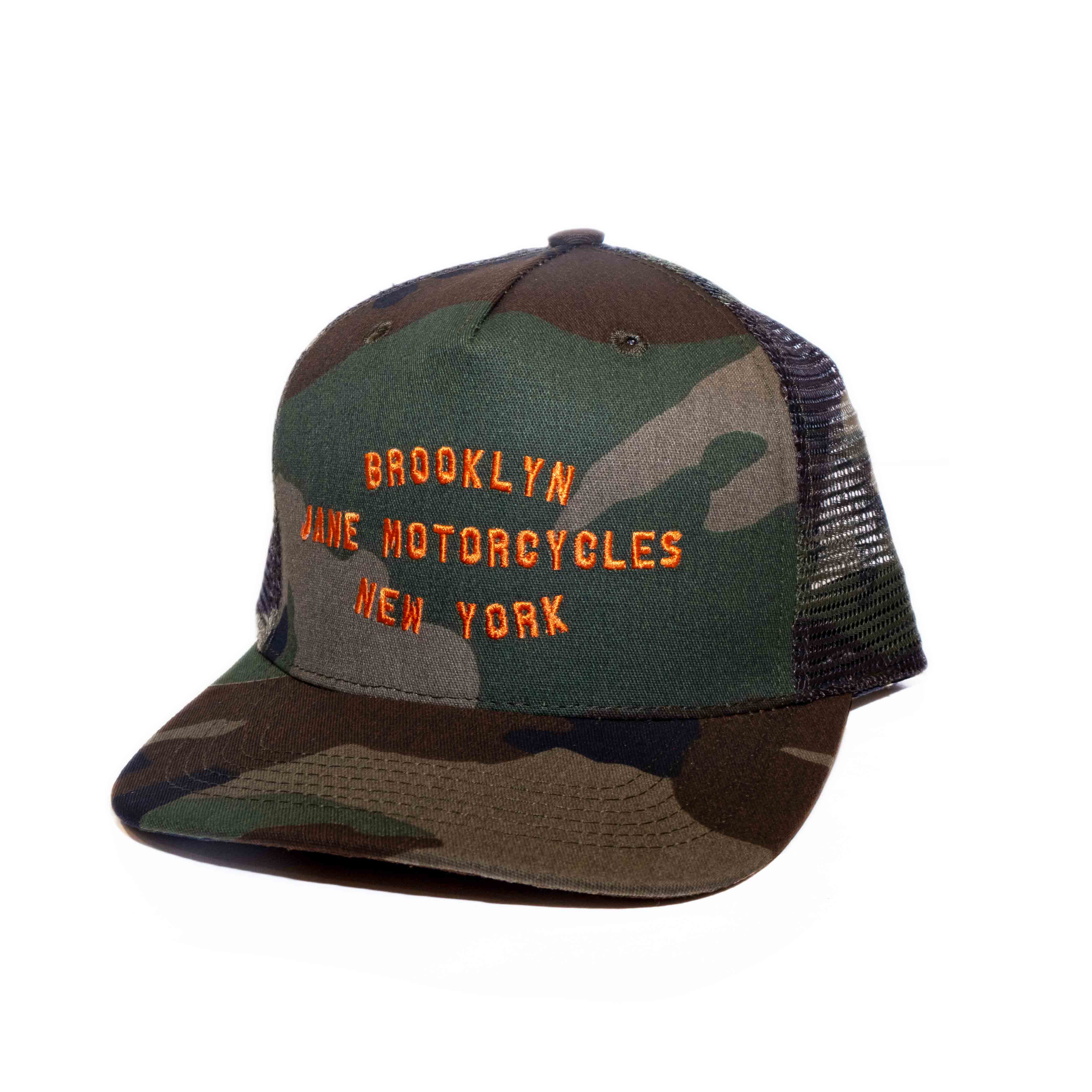 Shop Trucker - Camo / Orange