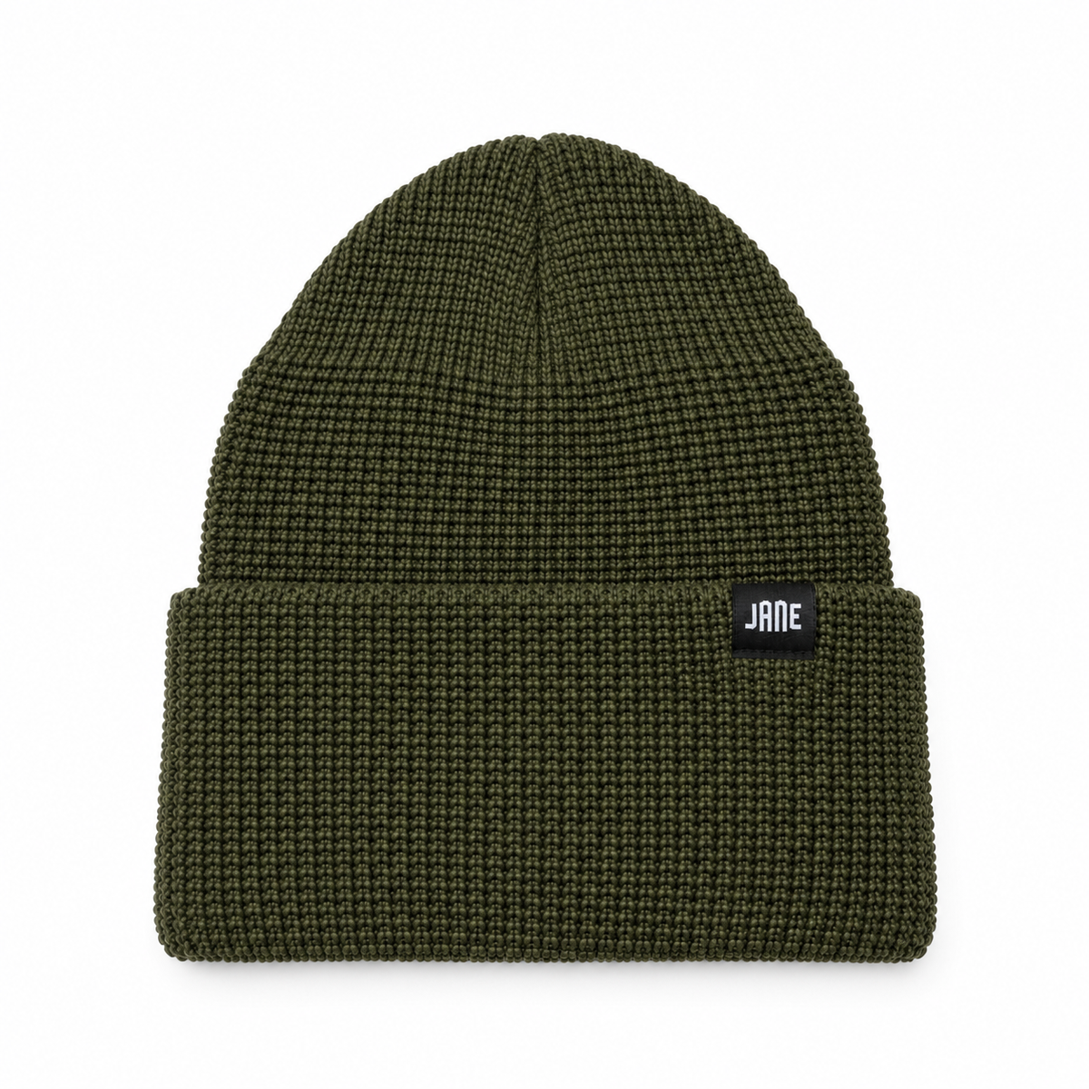 MERINO WOOL WATCH CAP - OLIVE