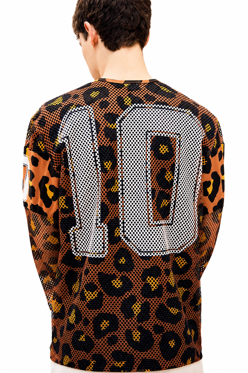 Cheetah Mesh Jersey L/S