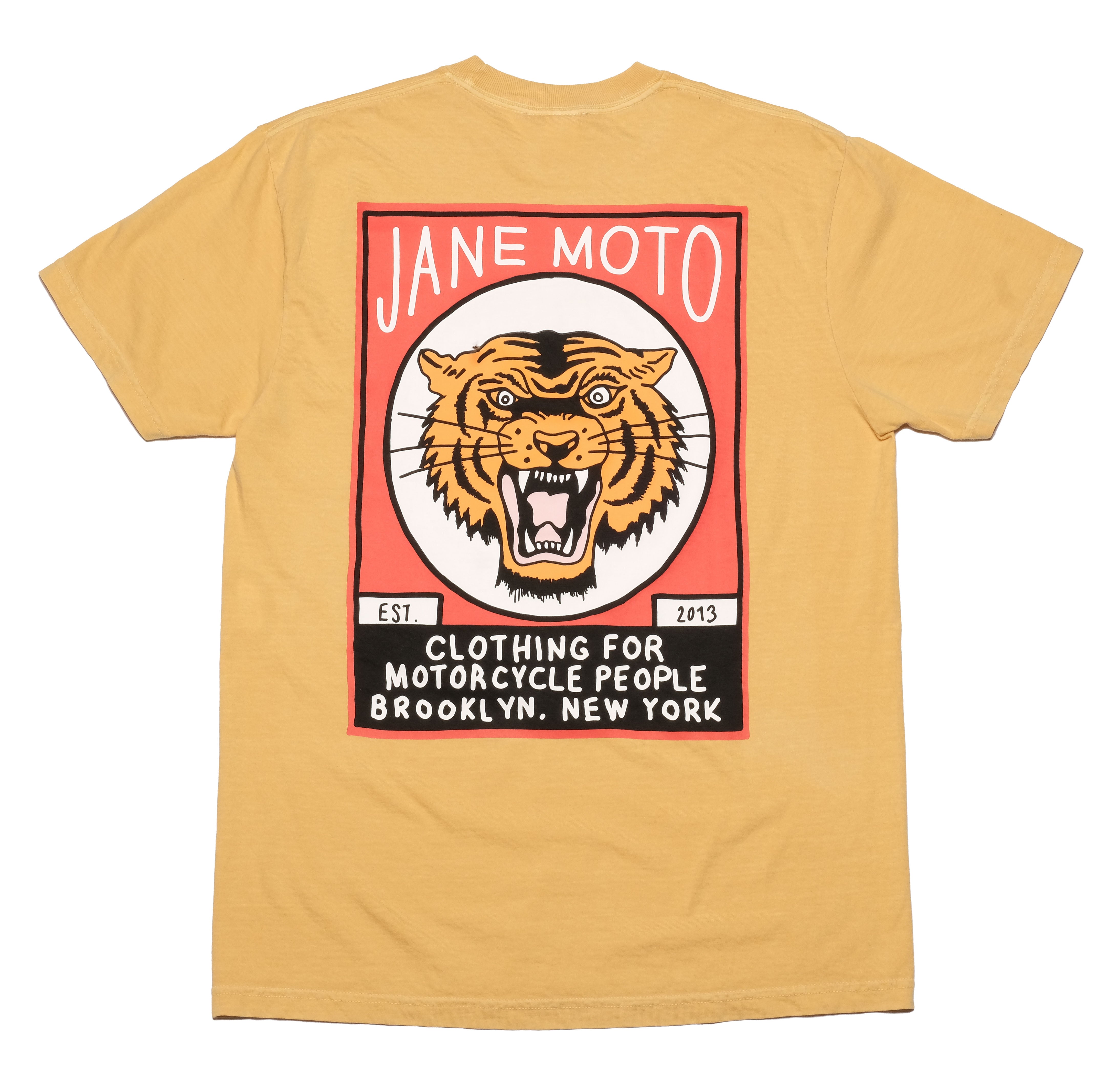LUDLOW TIGER COLOR SHORT SLEEVE - MUSTARD
