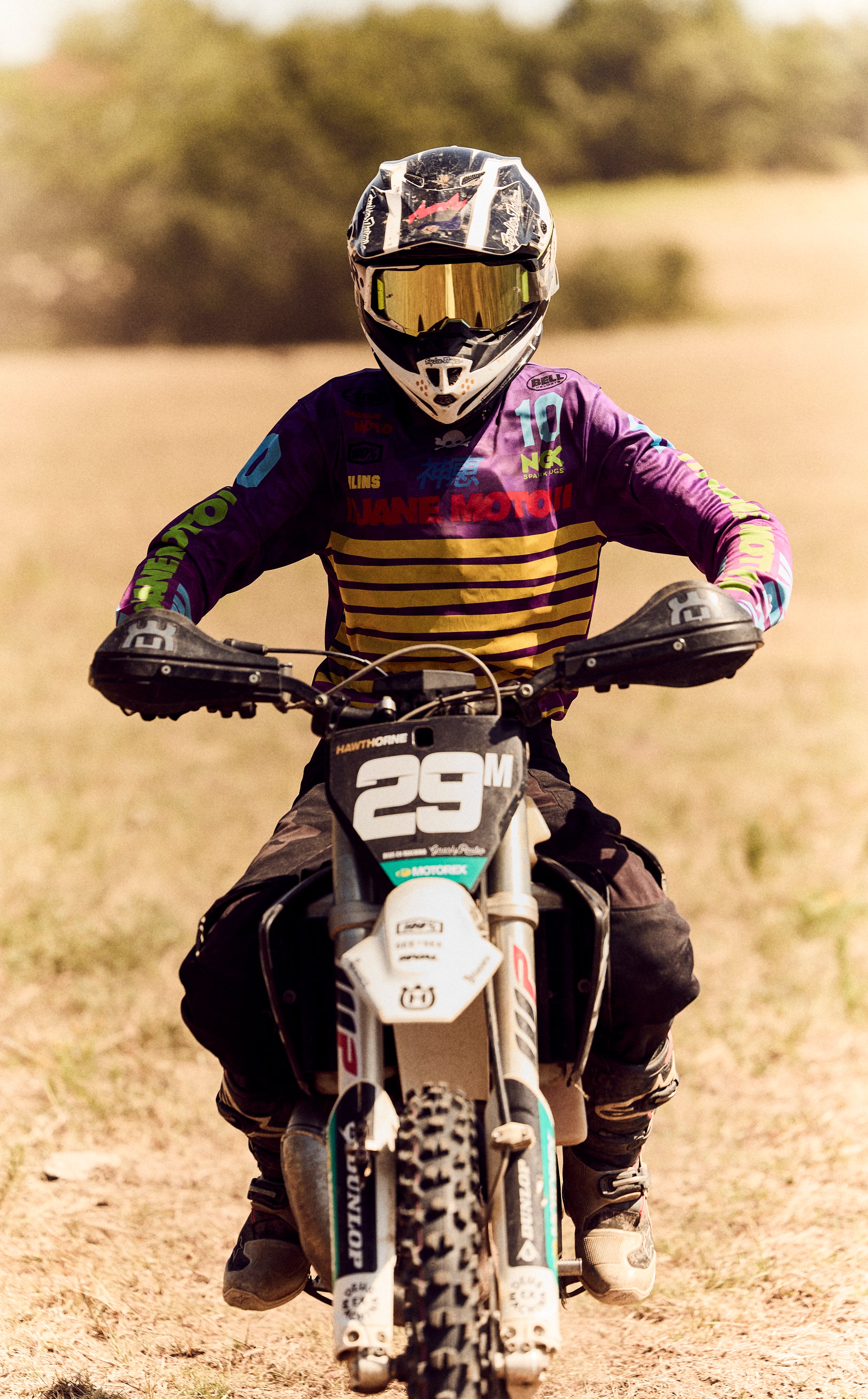 Youth Racing Jersey BLACK #6