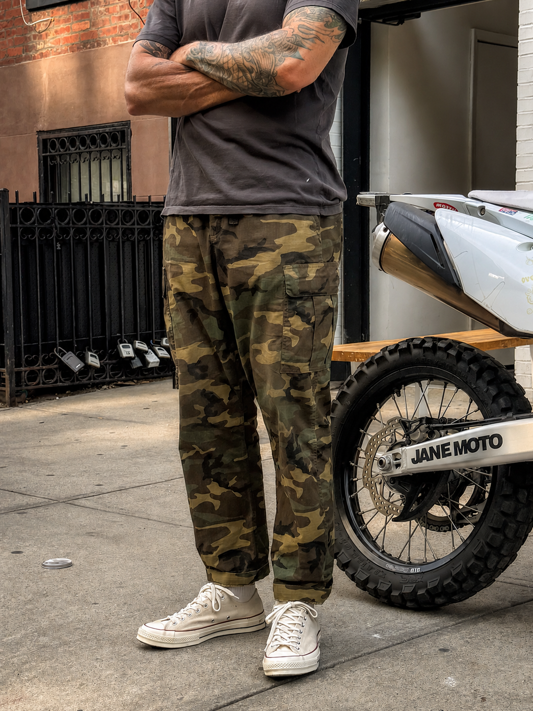 The Fulton Cargo Pants Camo