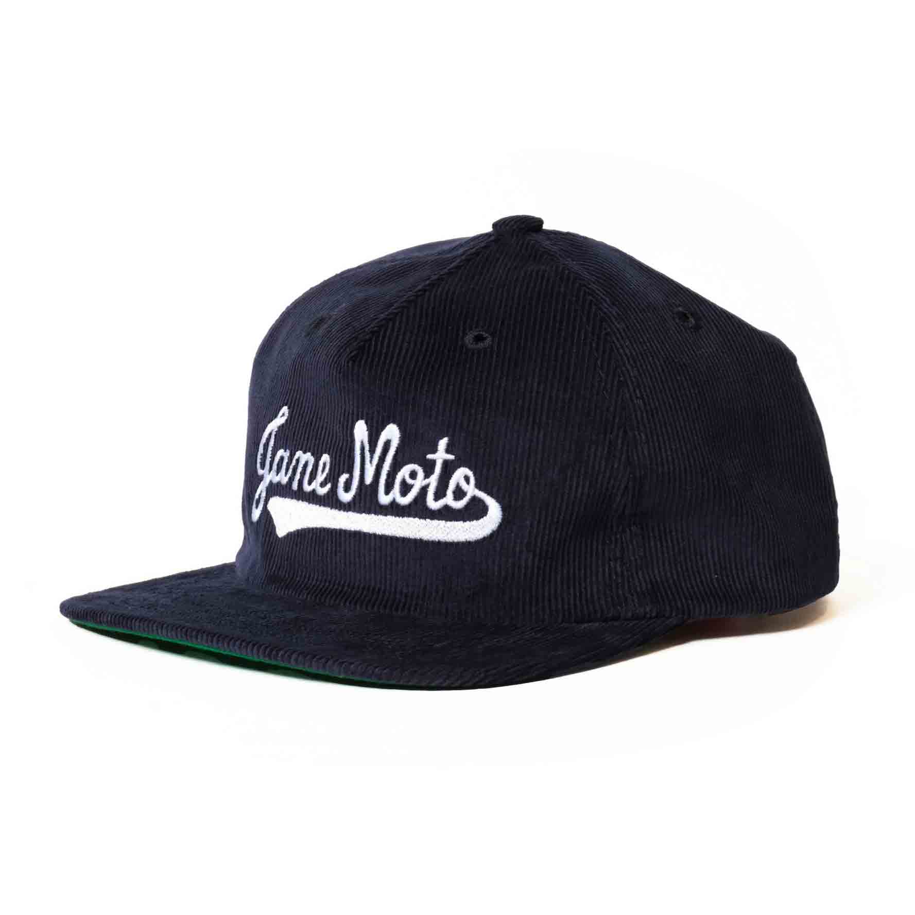 JANE MOTO Ball Cap - Blue Corduroy