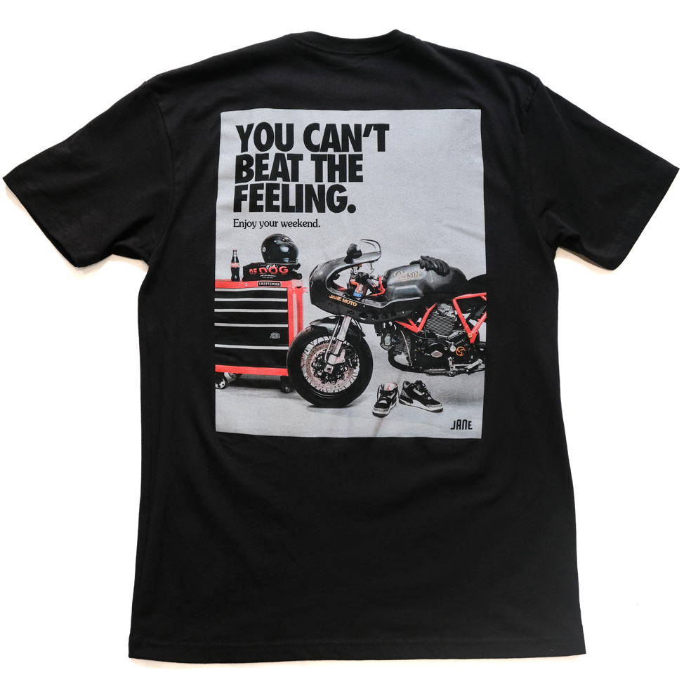 CAN'T BEAT THE FEELING SHORT SLEEVE T-SHIRT