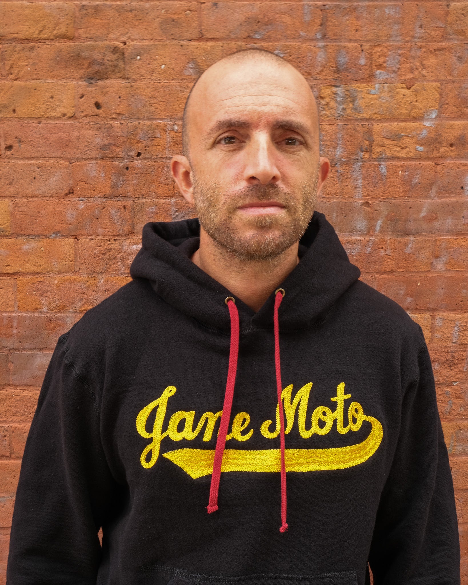 JANE MOTO silk Chainstitched Hoodie