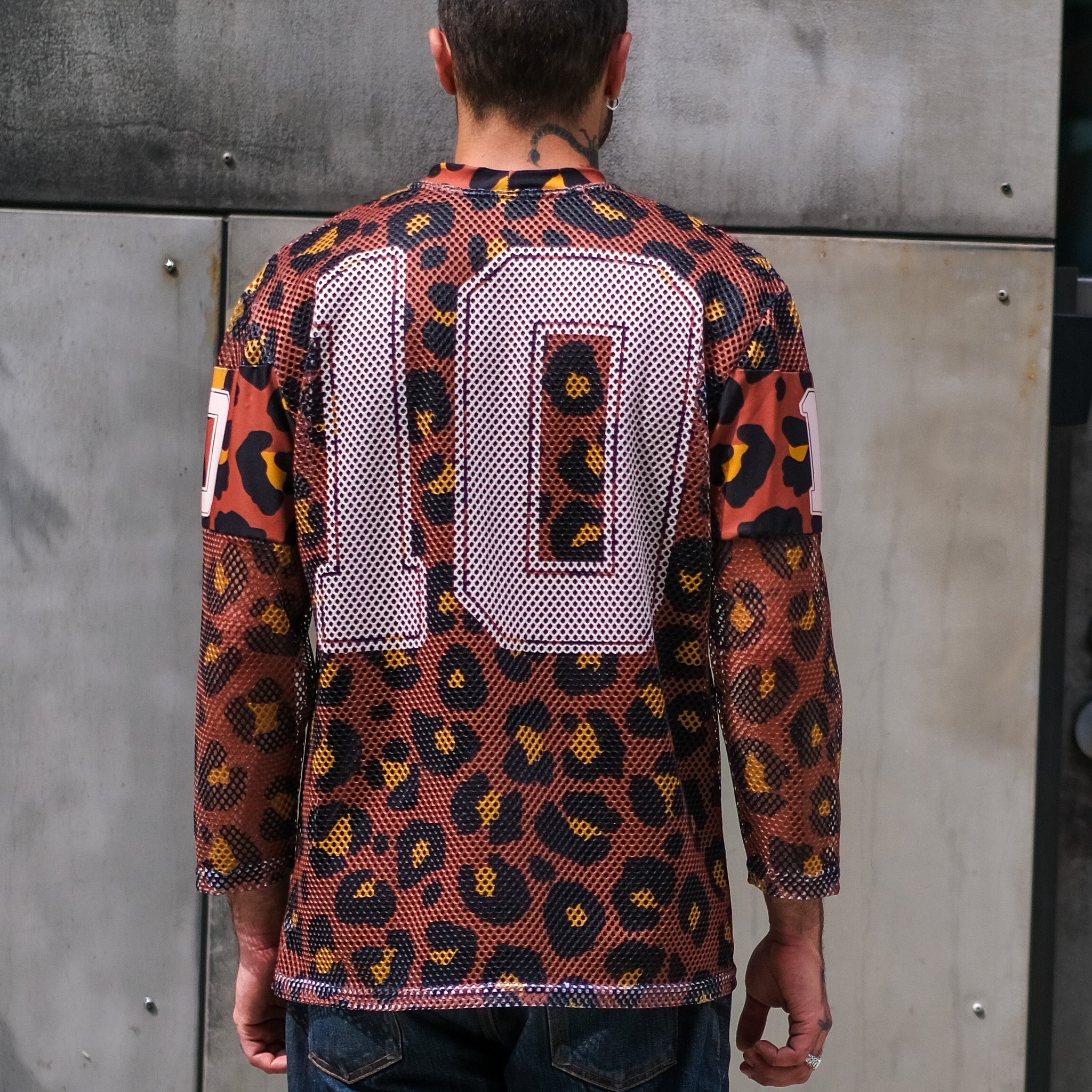 Cheetah Mesh Jersey L/S