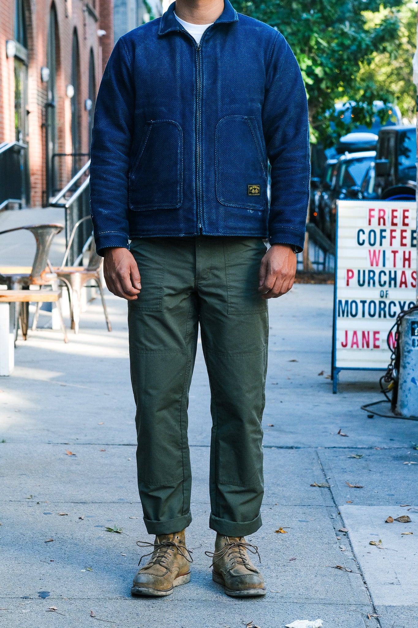 Bedford Ripstop Double Knee Pant - OLIVE