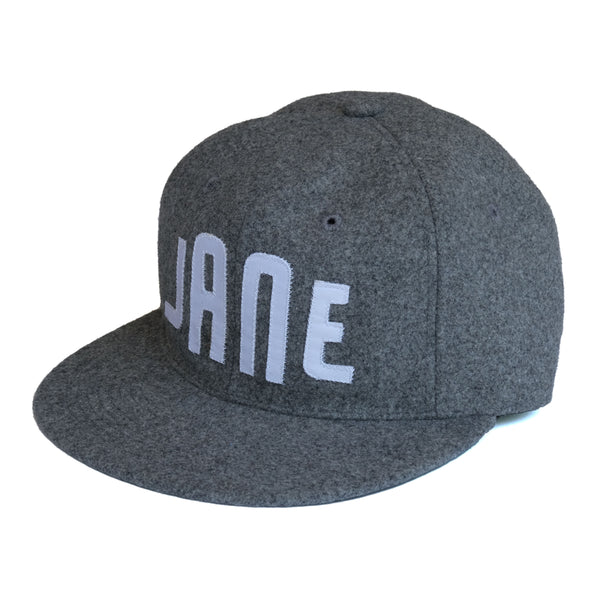JANE Ballpark Hat - Grey/White
