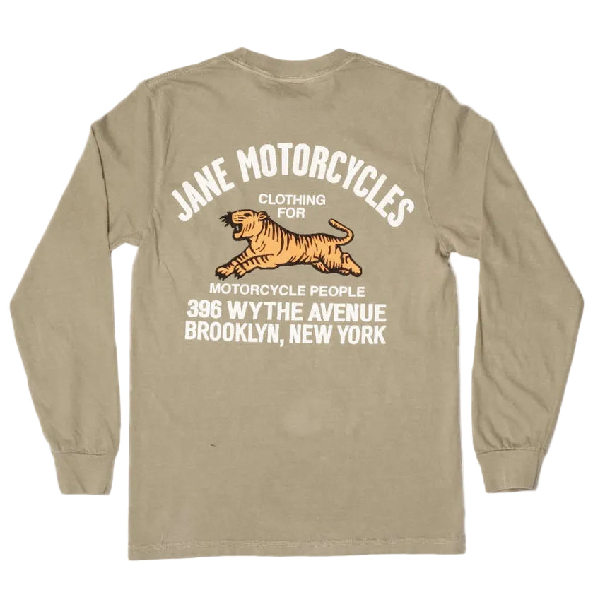 MULBERRY STREET LONG SLEEVE - KHAKI